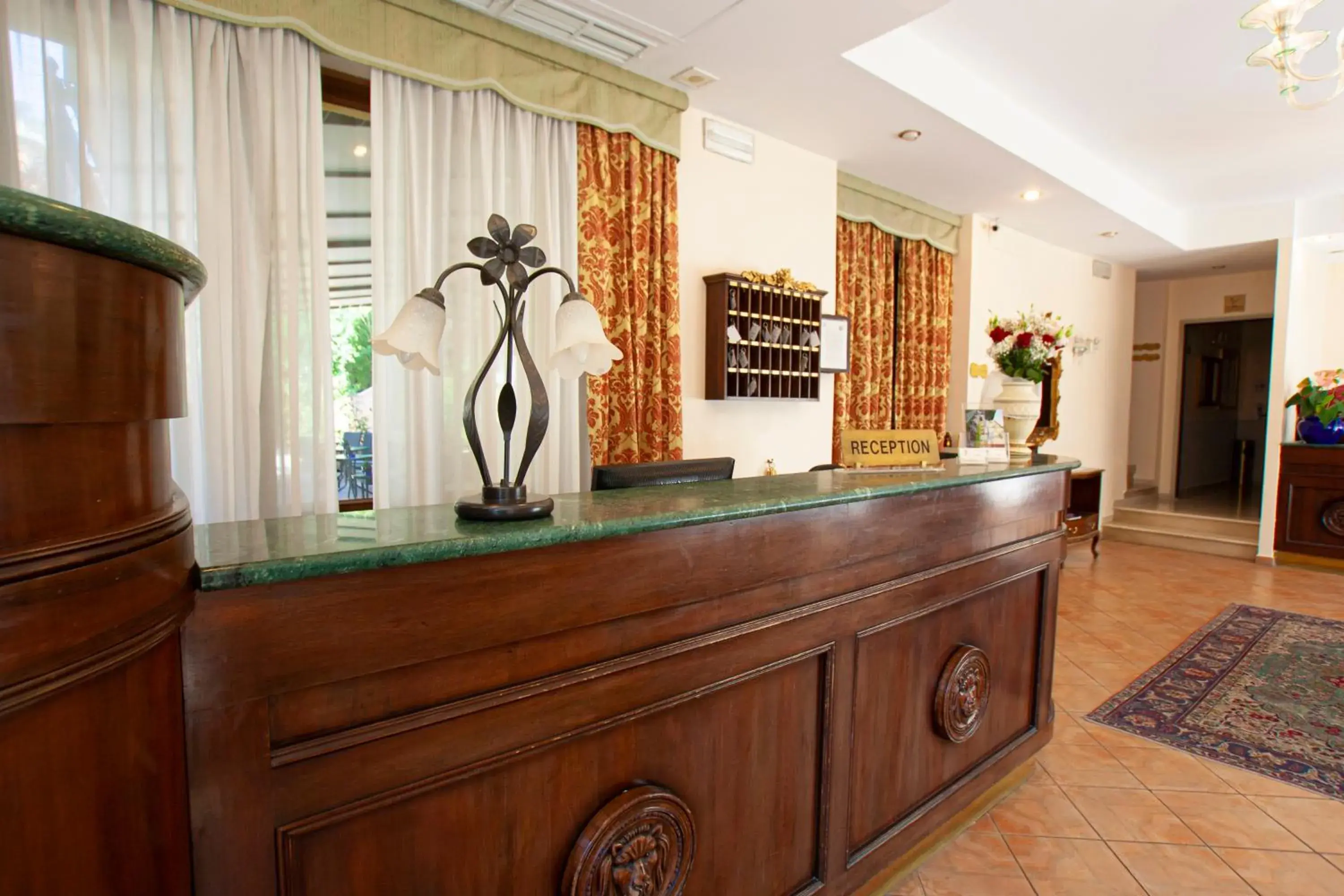 Lobby or reception, Lobby/Reception in Hotel Villa Edera