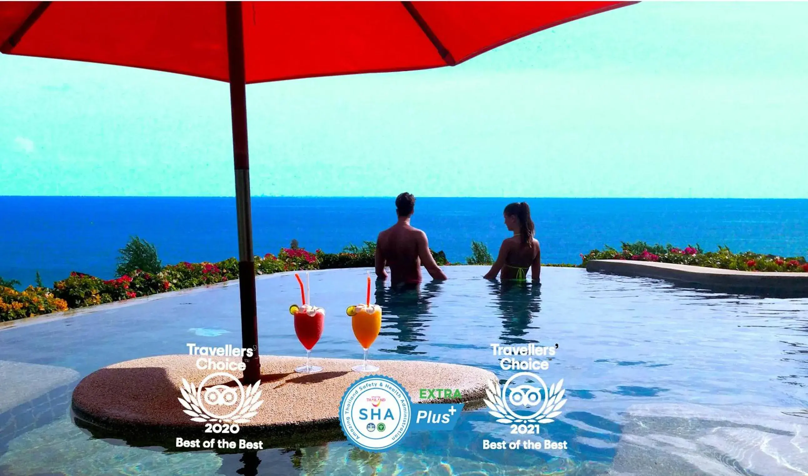 Pool view in Pacific Club Resort Pool view in Pacific Club Resort