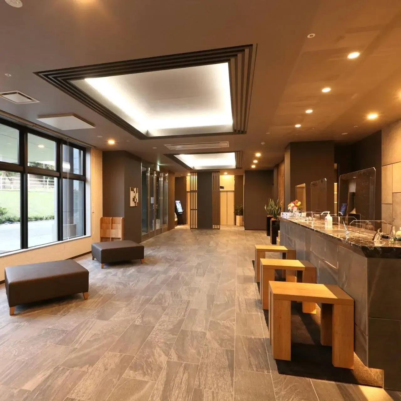 Lobby or reception in Route Inn Grantia Tokai Spa&Relaxation