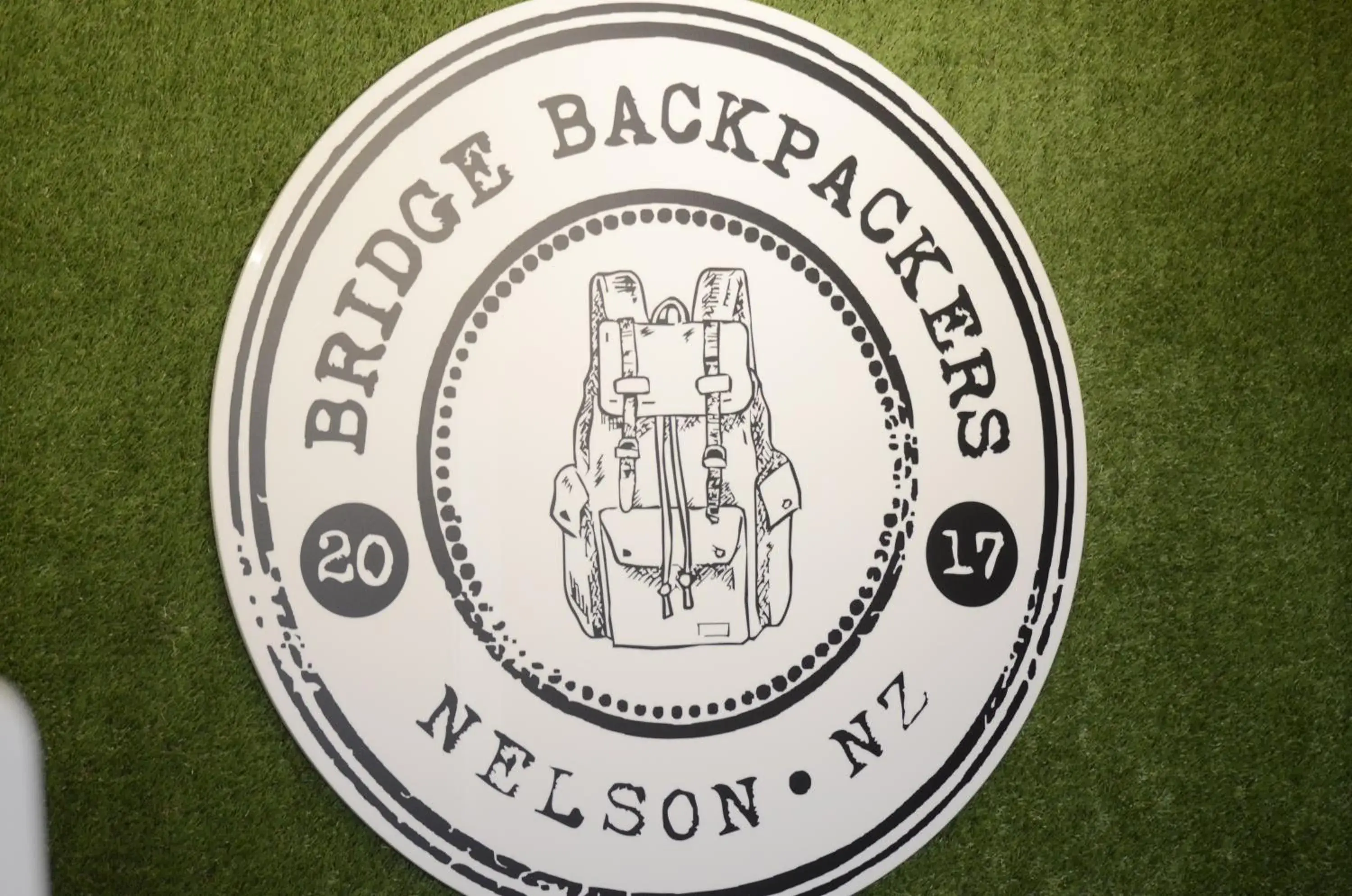 Decorative detail in Bridge Backpackers