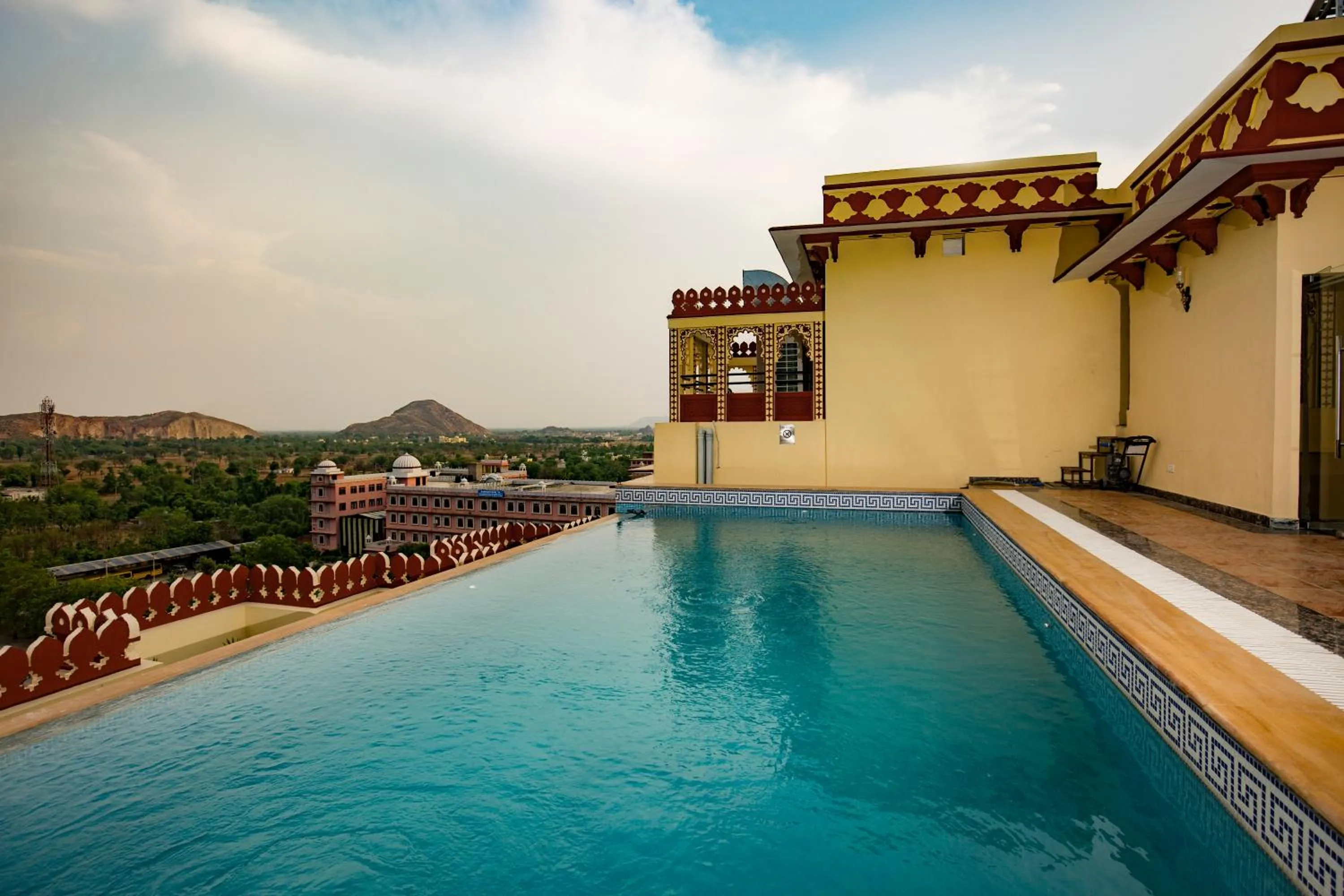 Swimming pool in Umaid Haveli-A Heritage Style Hotel & Resort