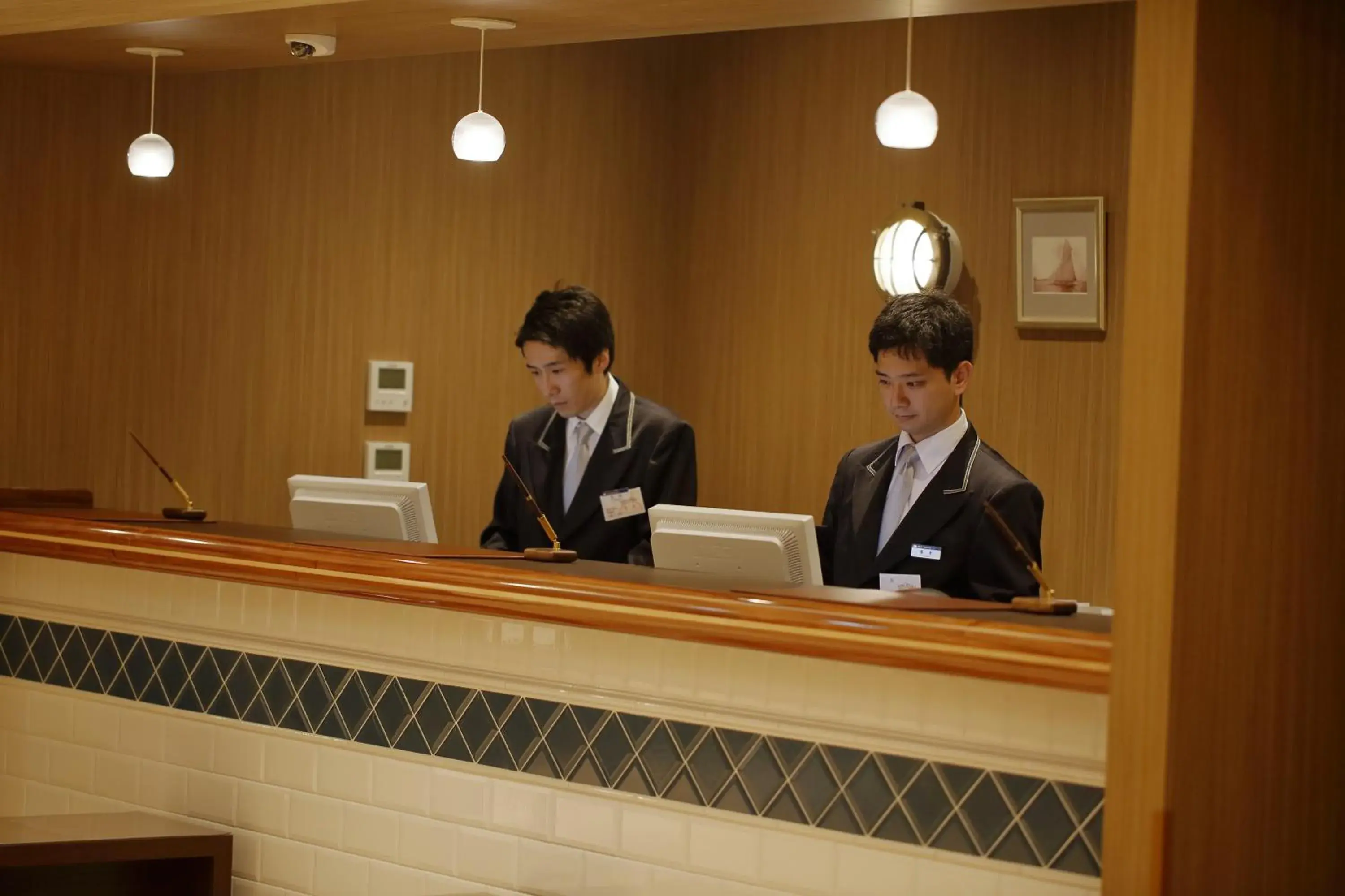 Staff, Lobby/Reception in Hotel Monte Hermana Kobe Amalie