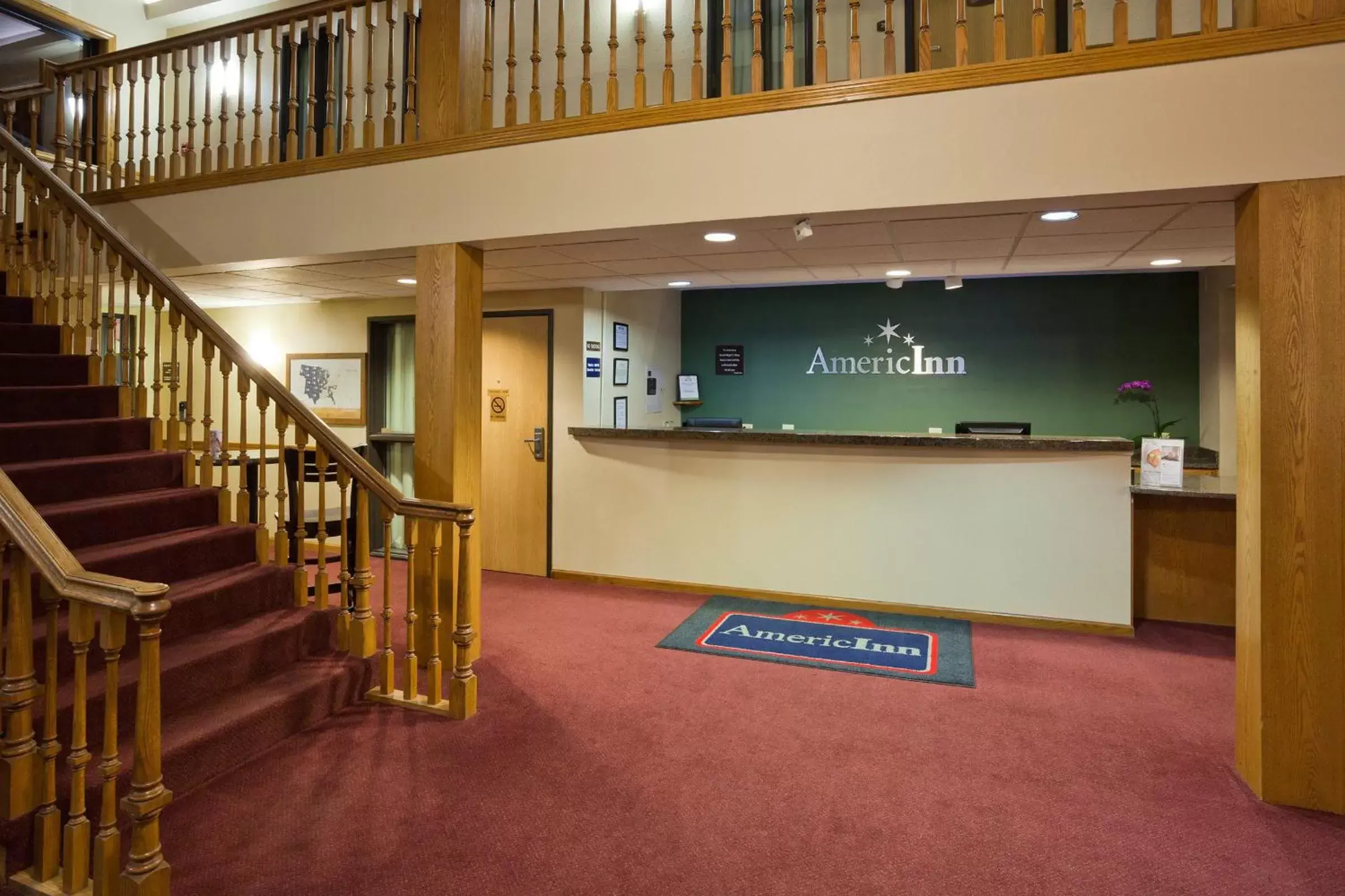 Property logo or sign, Lobby/Reception in AmericInn by Wyndham Eau Claire