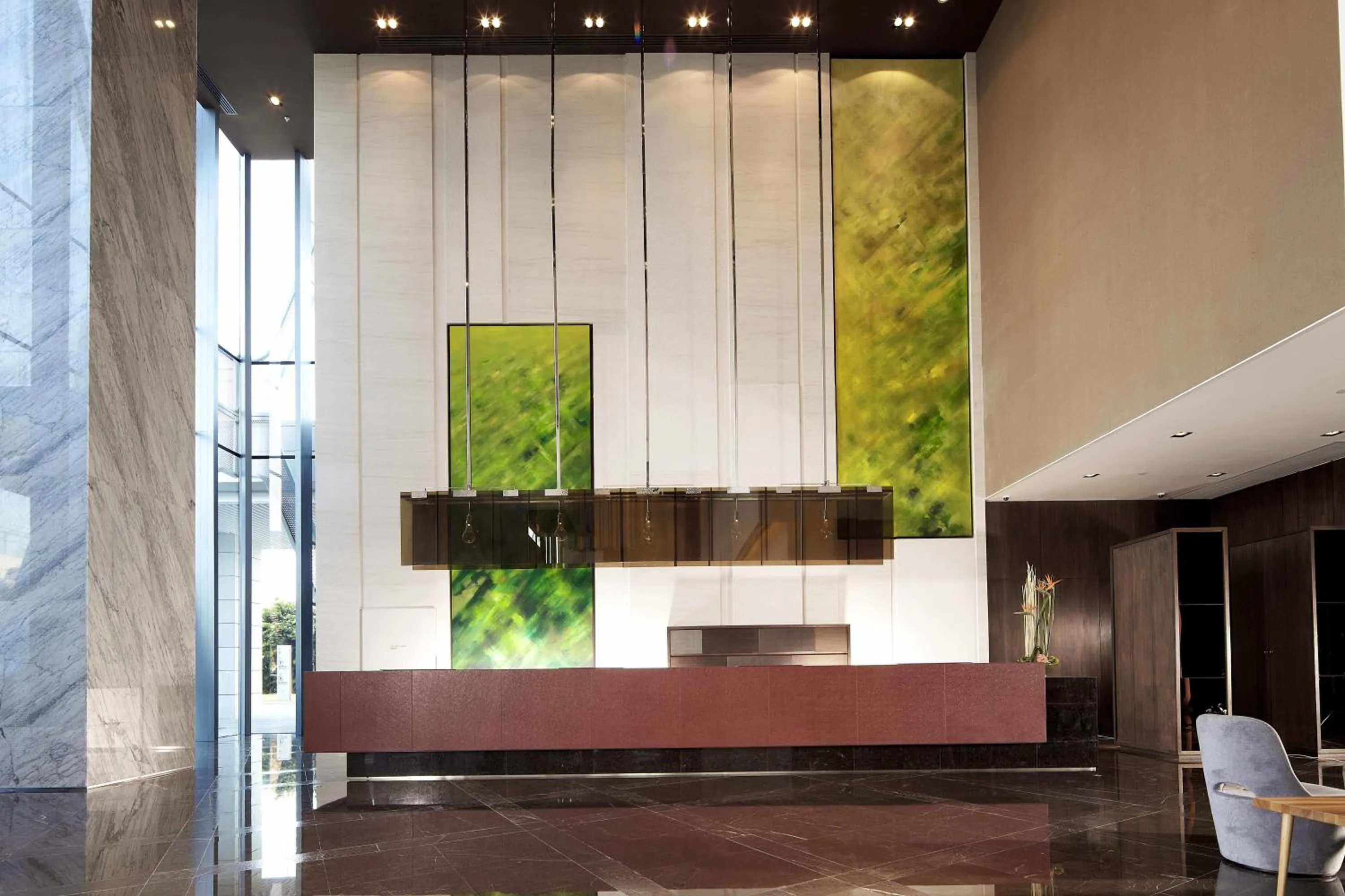 Lobby or reception in Hotel Kapok Shenzhen Bay