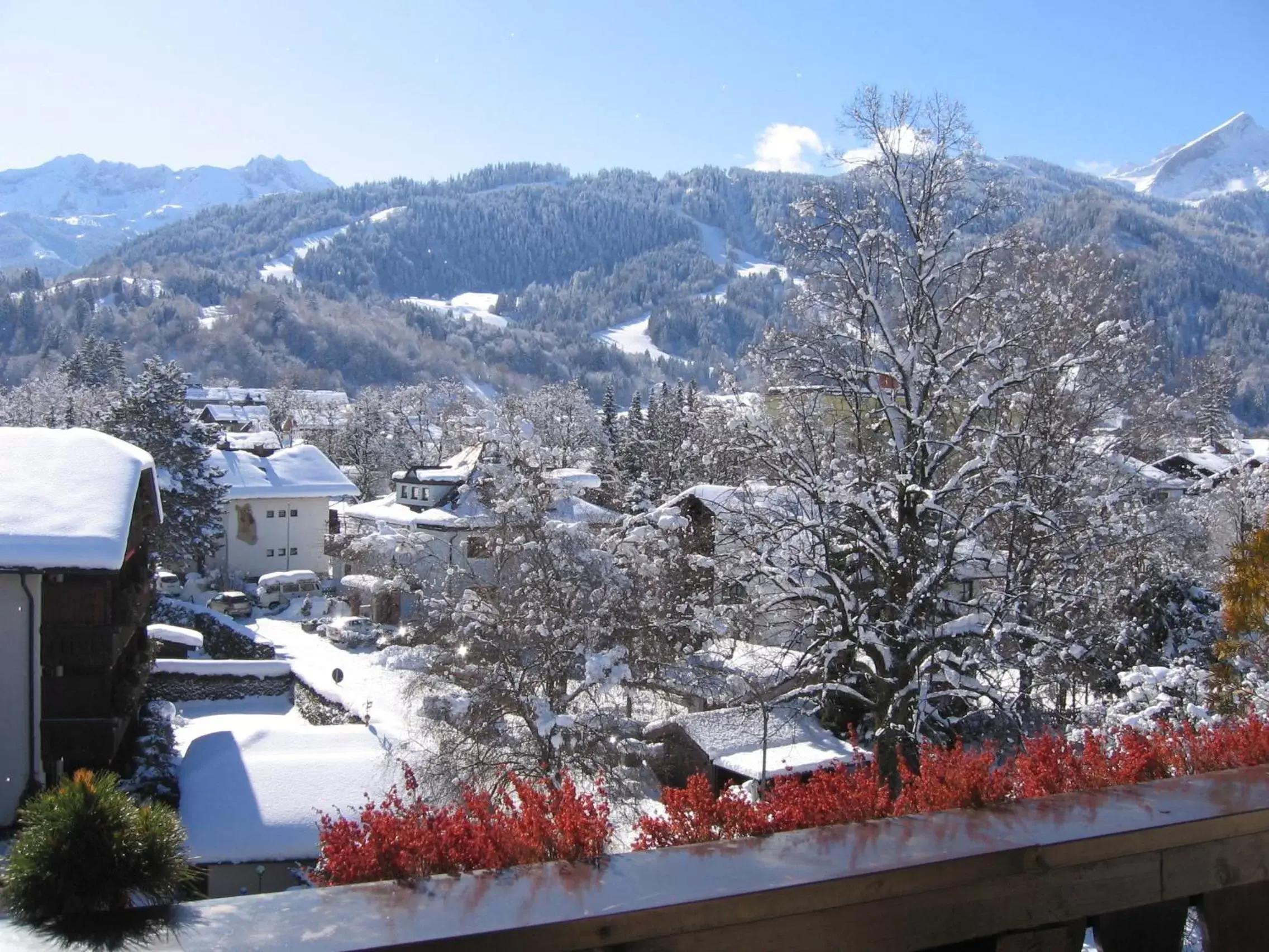 Natural landscape, Winter in Reindl's Partenkirchener Hof