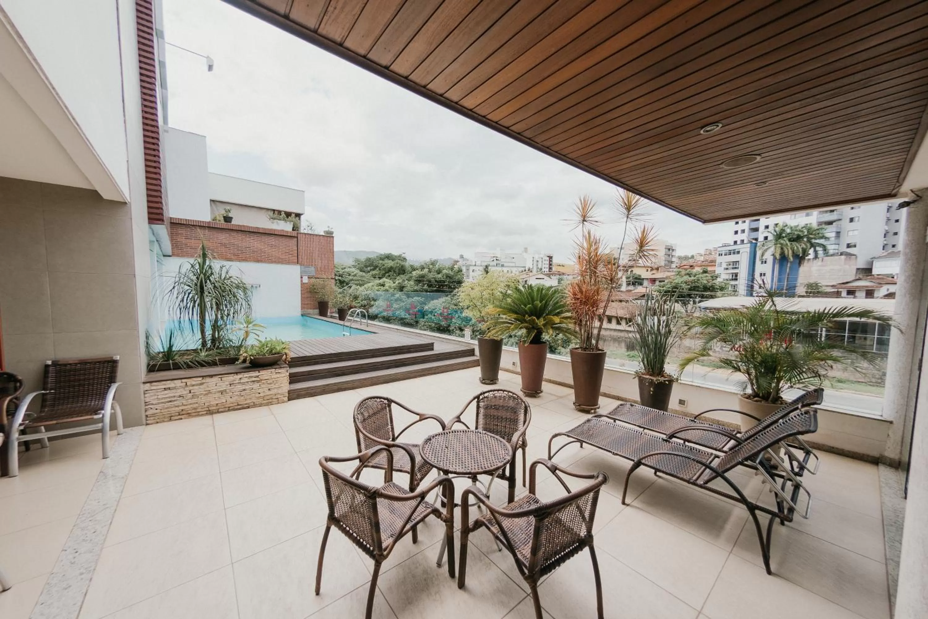 Balcony/Terrace in Hotel Metropolitano