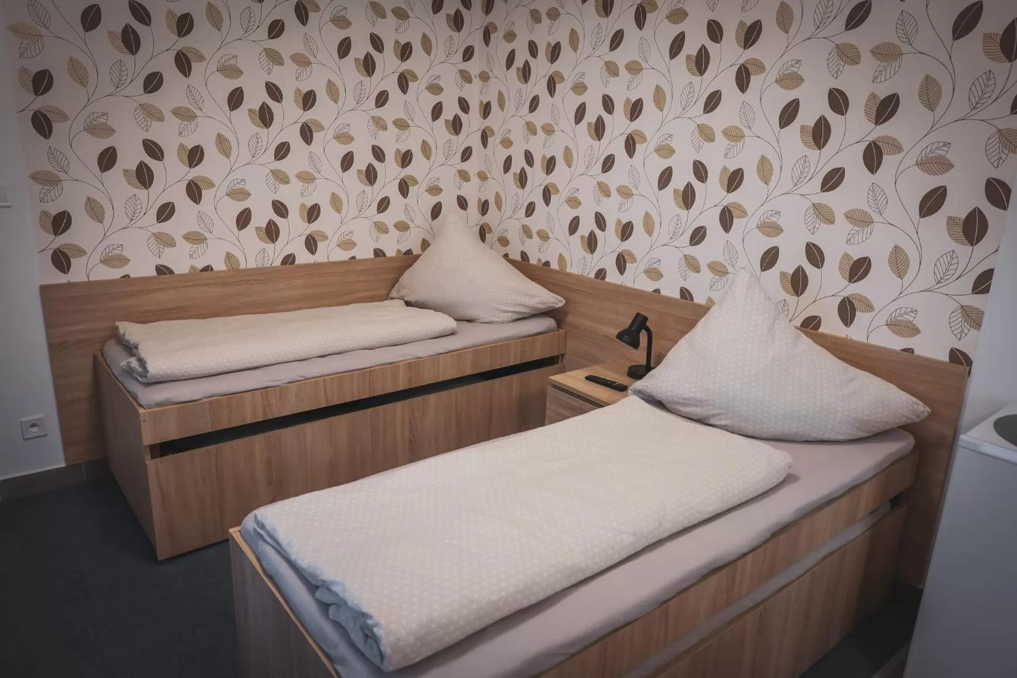 Bed in Hotel Apartment Faraon