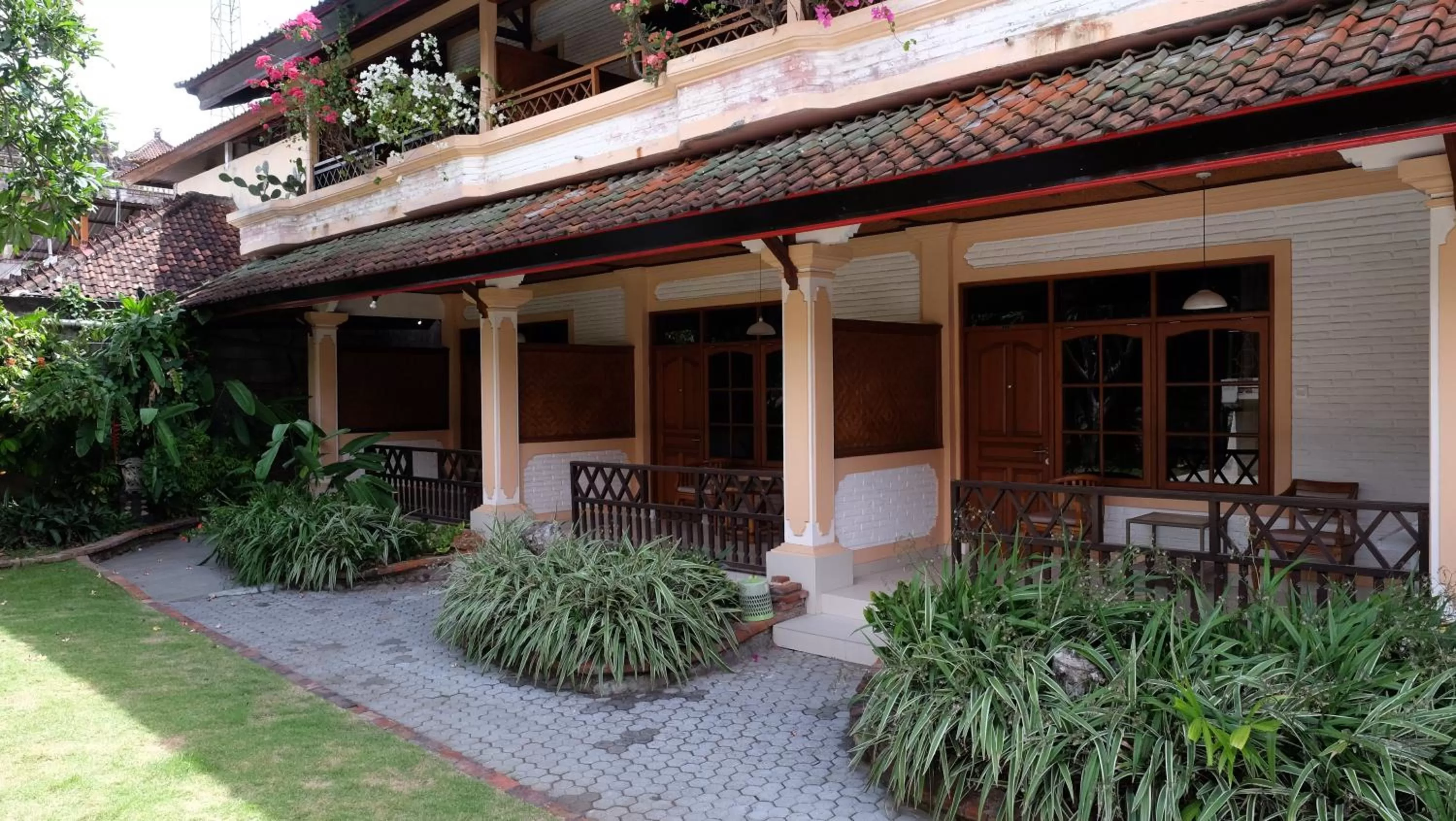 Balcony/Terrace in Fat Yogi Cottages