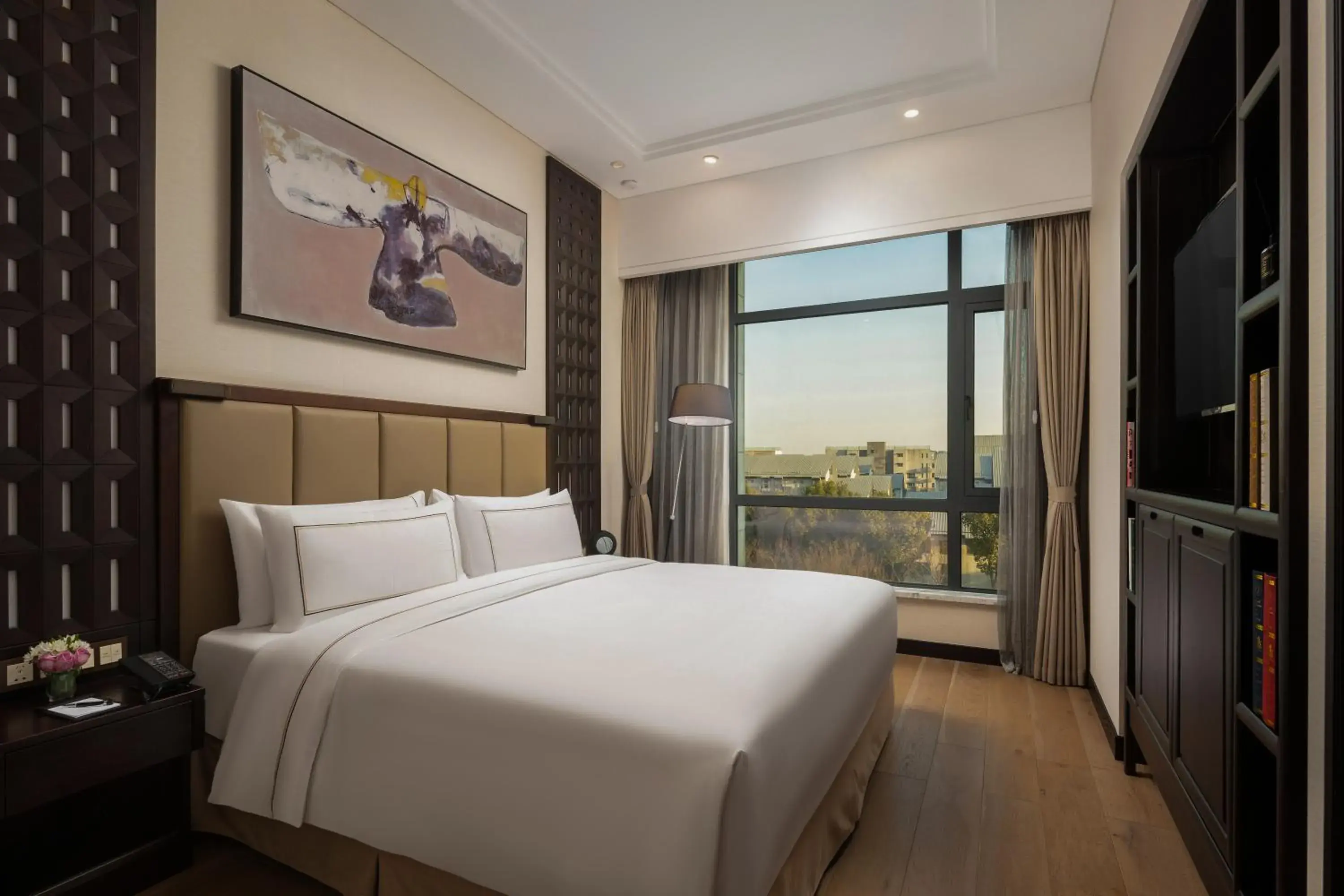 Bedroom, Bed in The Senz Hotel & SPA