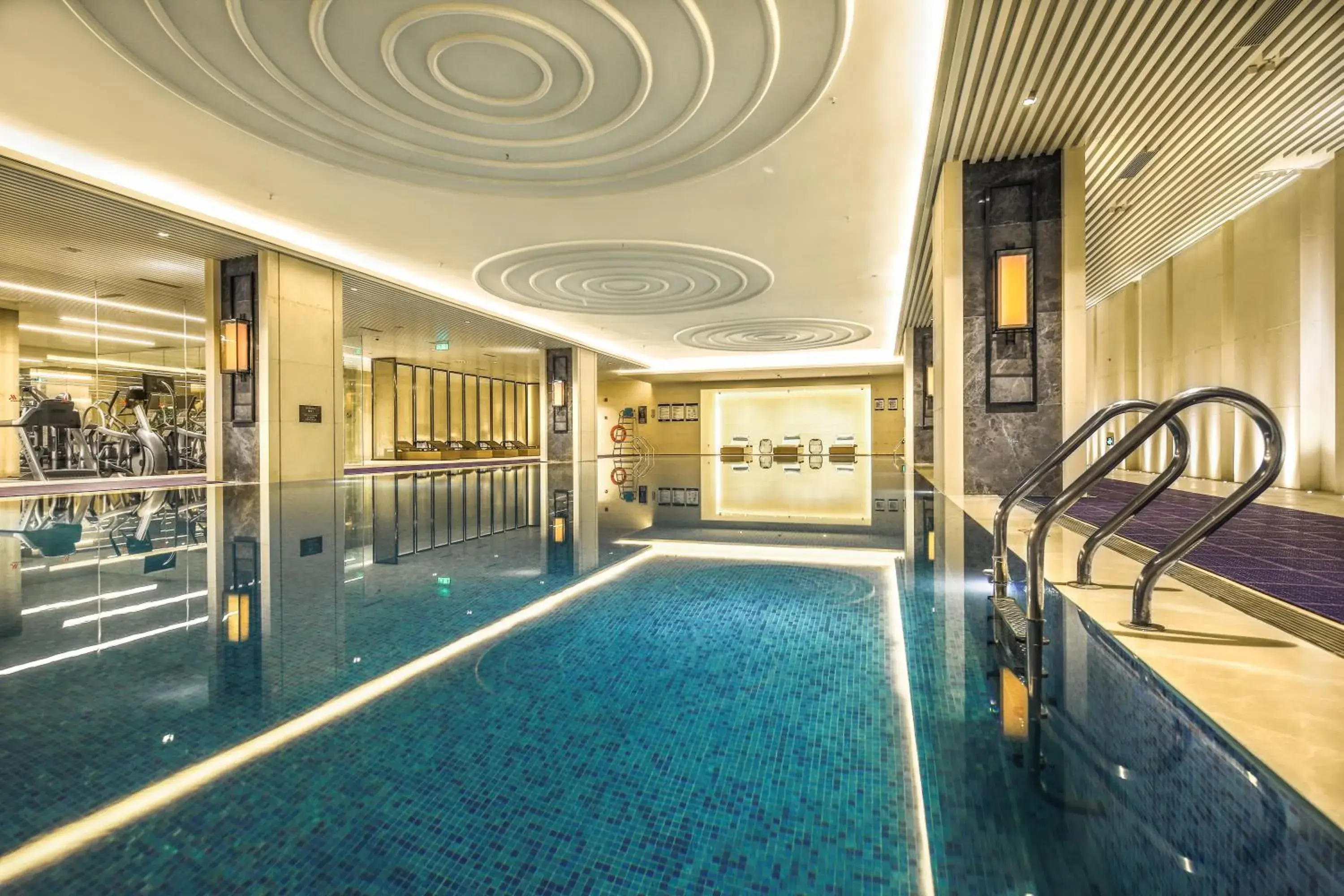 , Swimming Pool in Chengdu Marriott Hotel Financial Centre