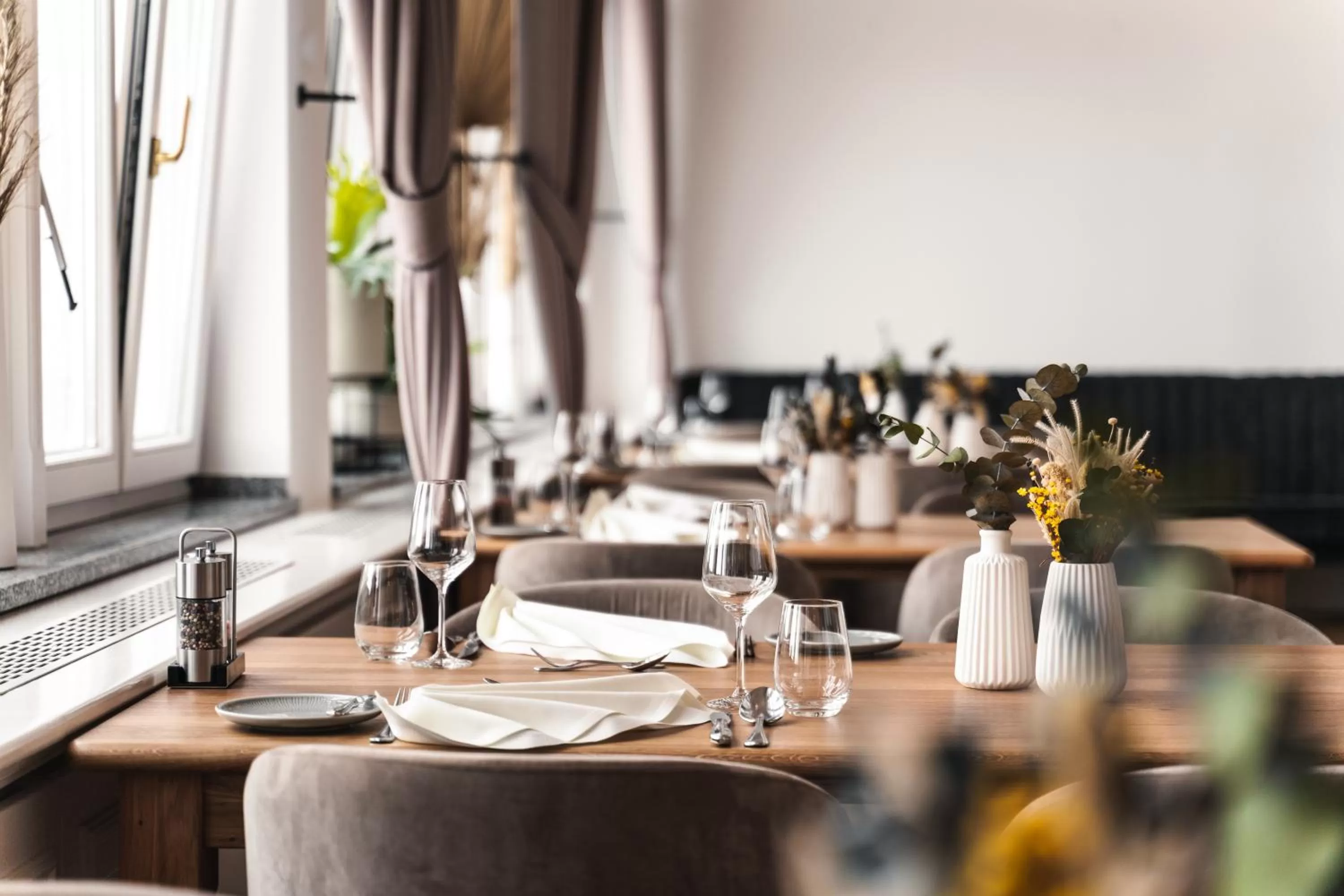 Restaurant/places to eat in Strandhotel Kurhaus Juist