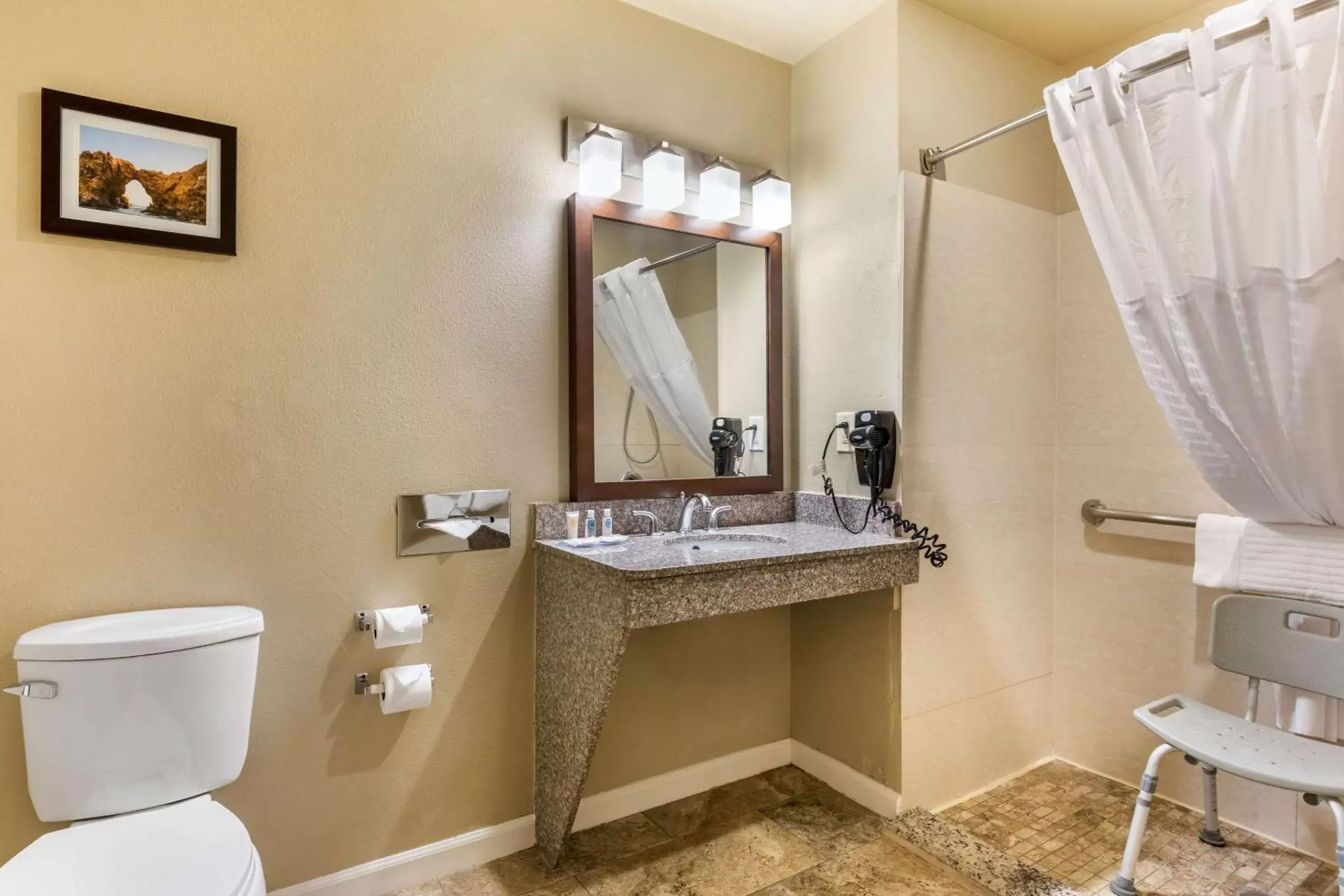 Bathroom in Comfort Inn & Suites Orange County John Wayne Airport