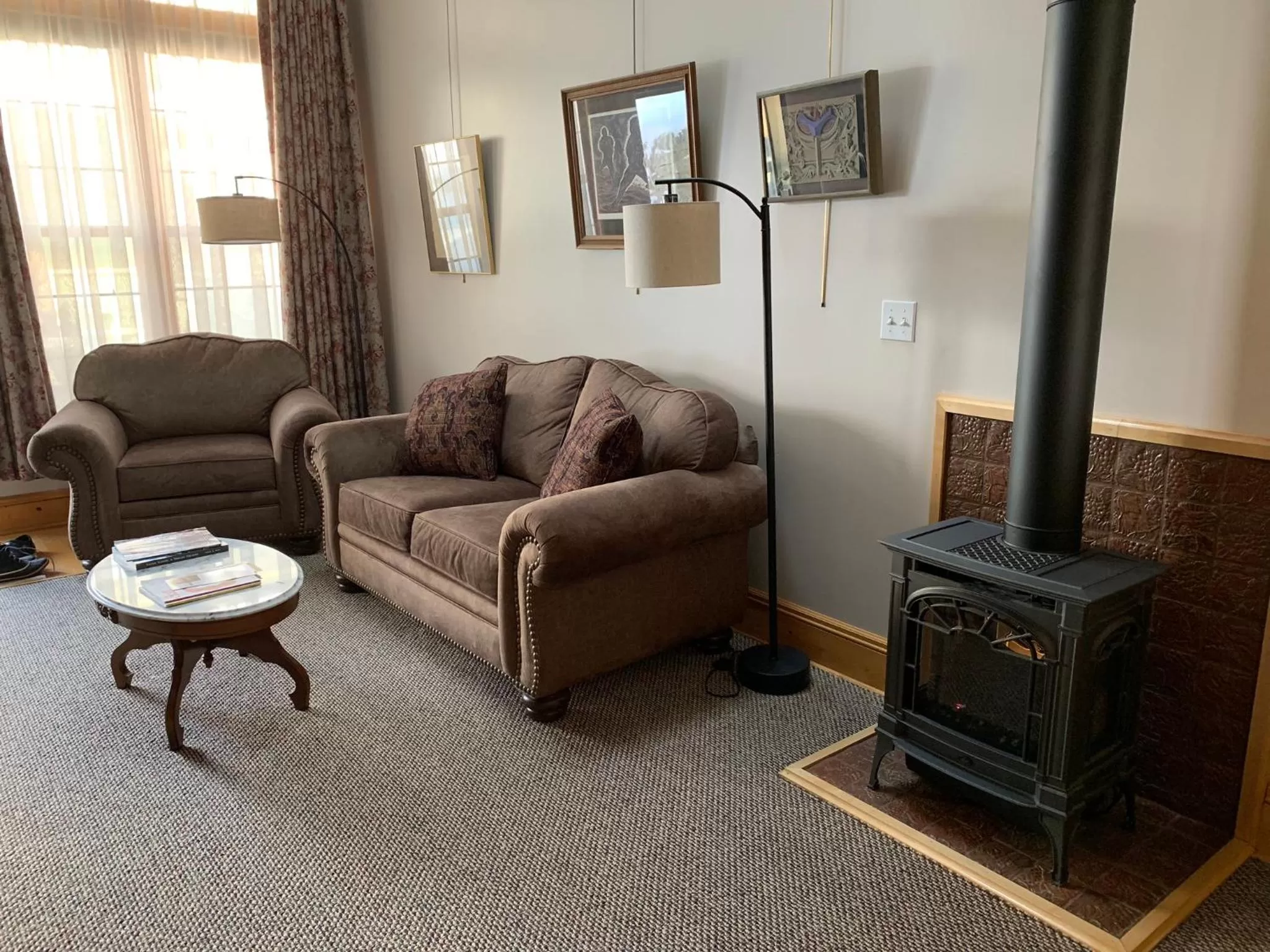 Seating Area in Abe's Spring Street Guest House