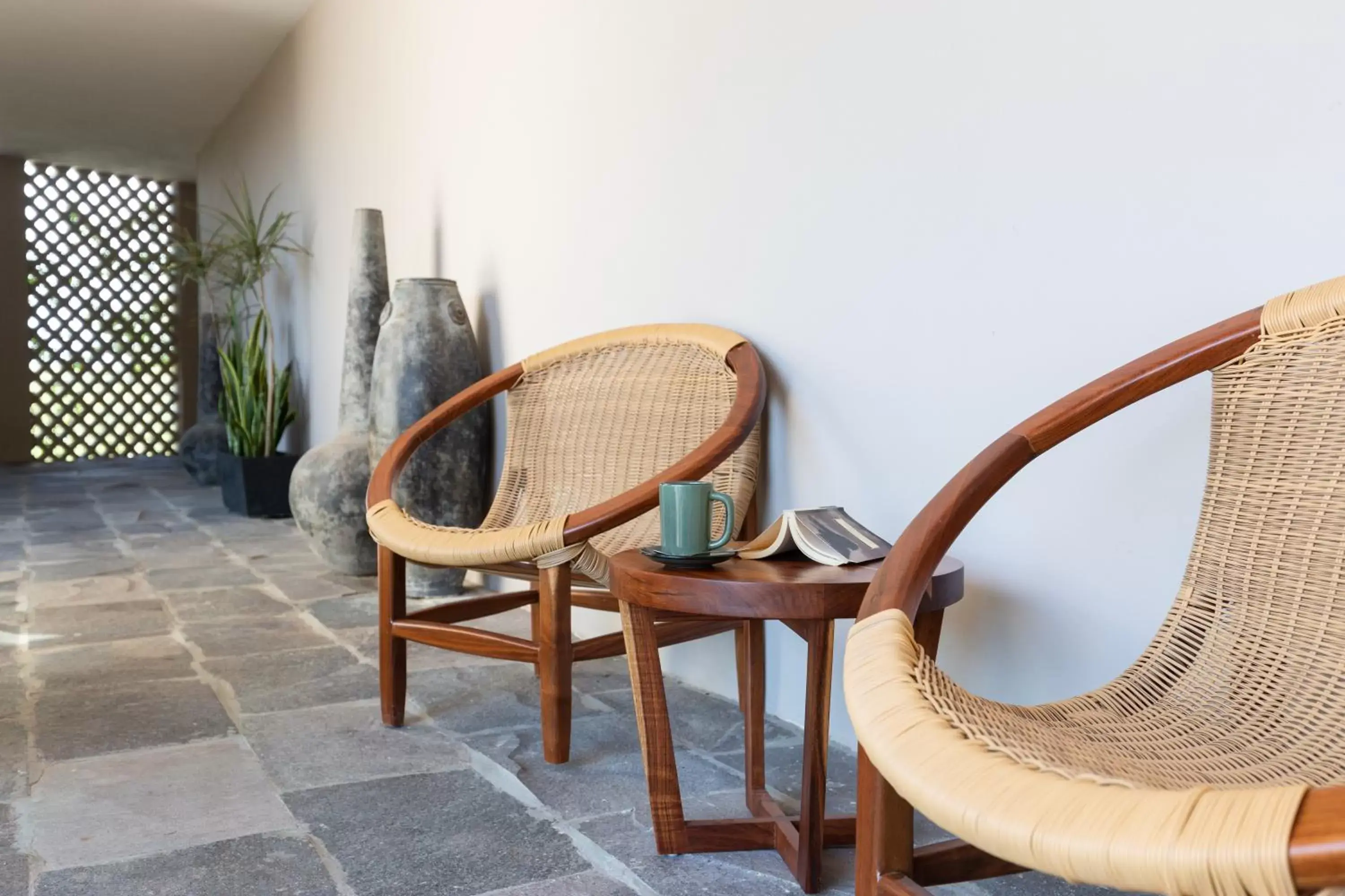 Decorative detail, Seating Area in Alea Tulum