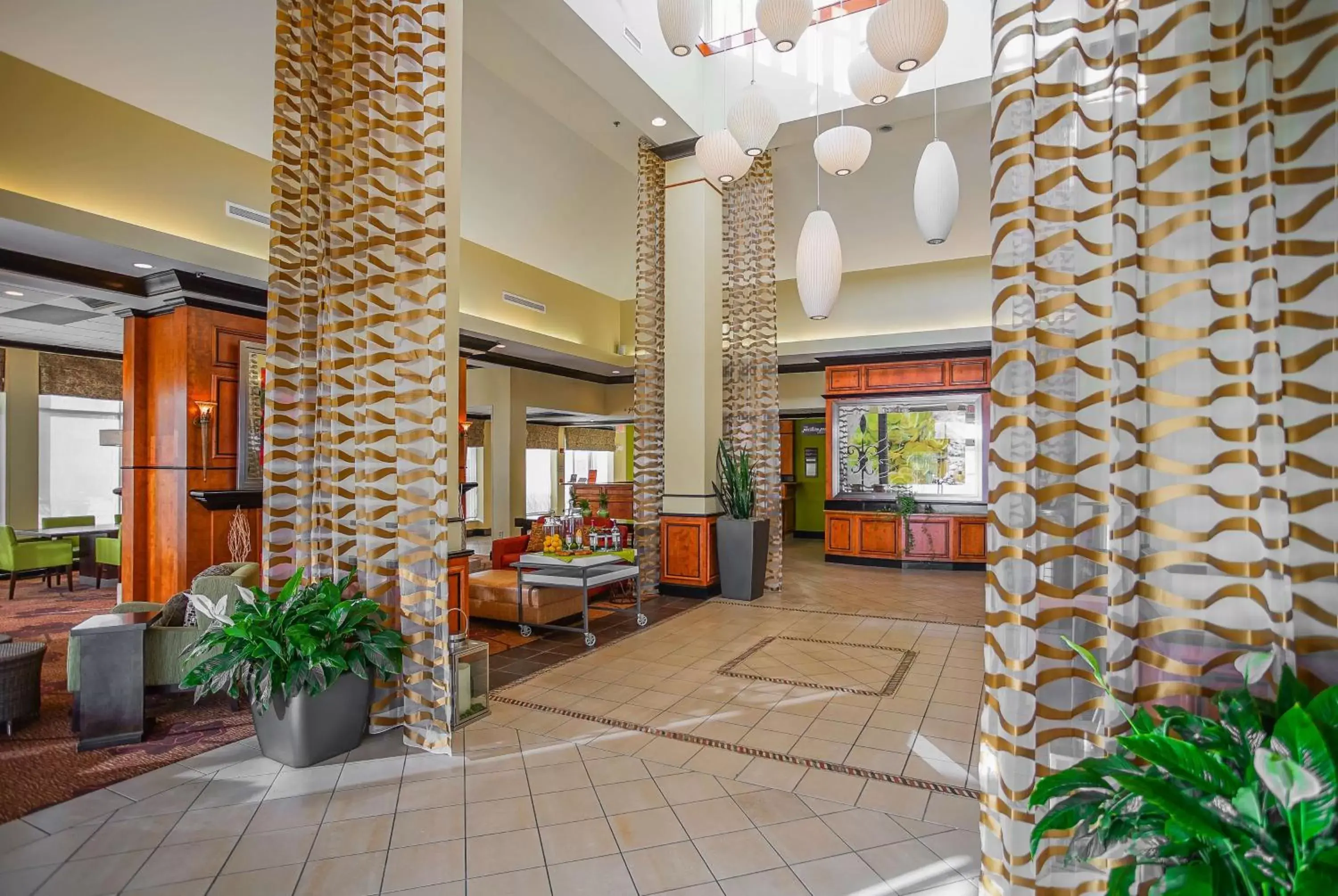 Lobby or reception in Hilton Garden Inn Kankakee