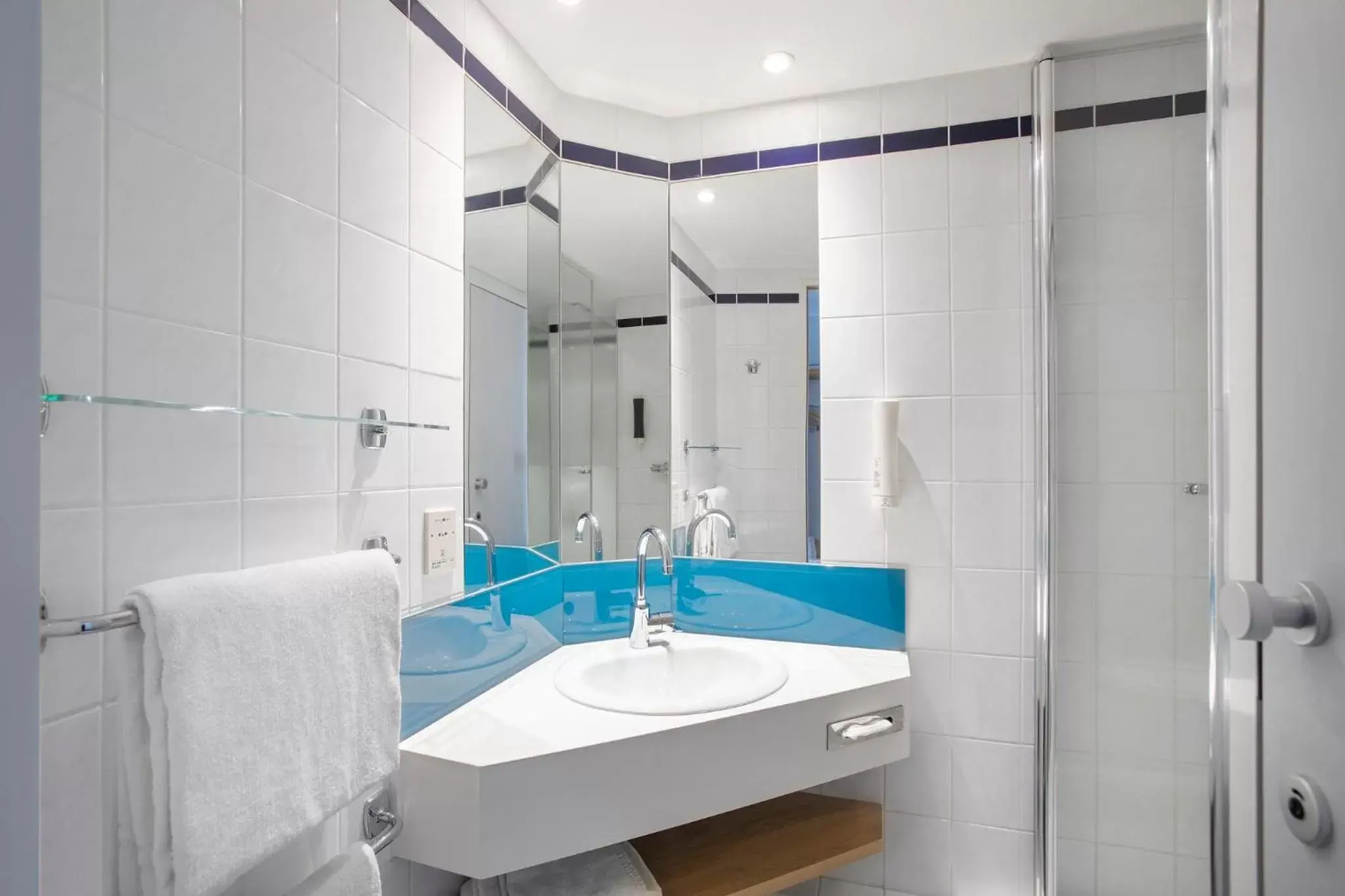 Bathroom in Holiday Inn Express Frankfurt Airport, an IHG Hotel