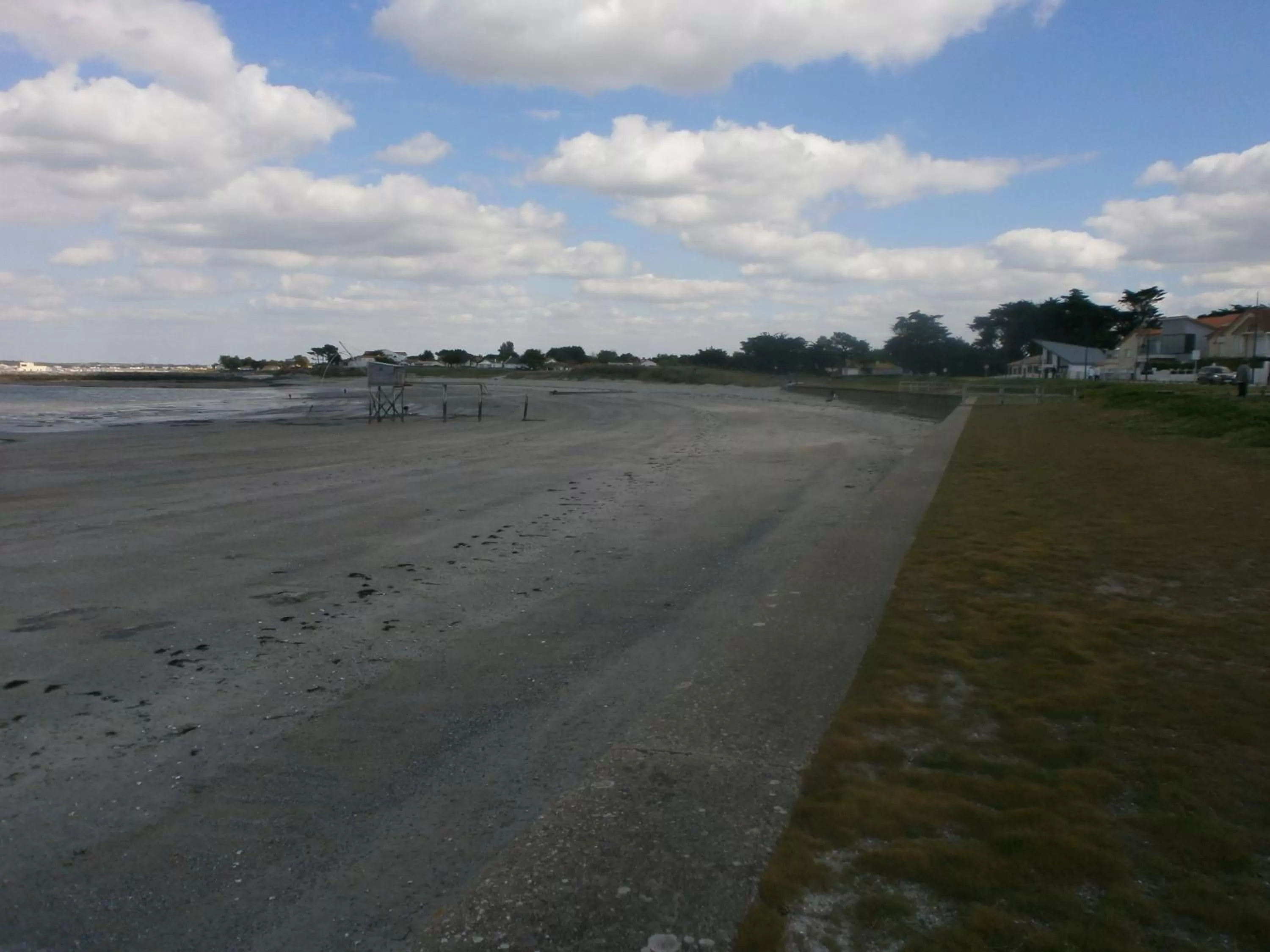 Beach in la pêcherie bord de mer