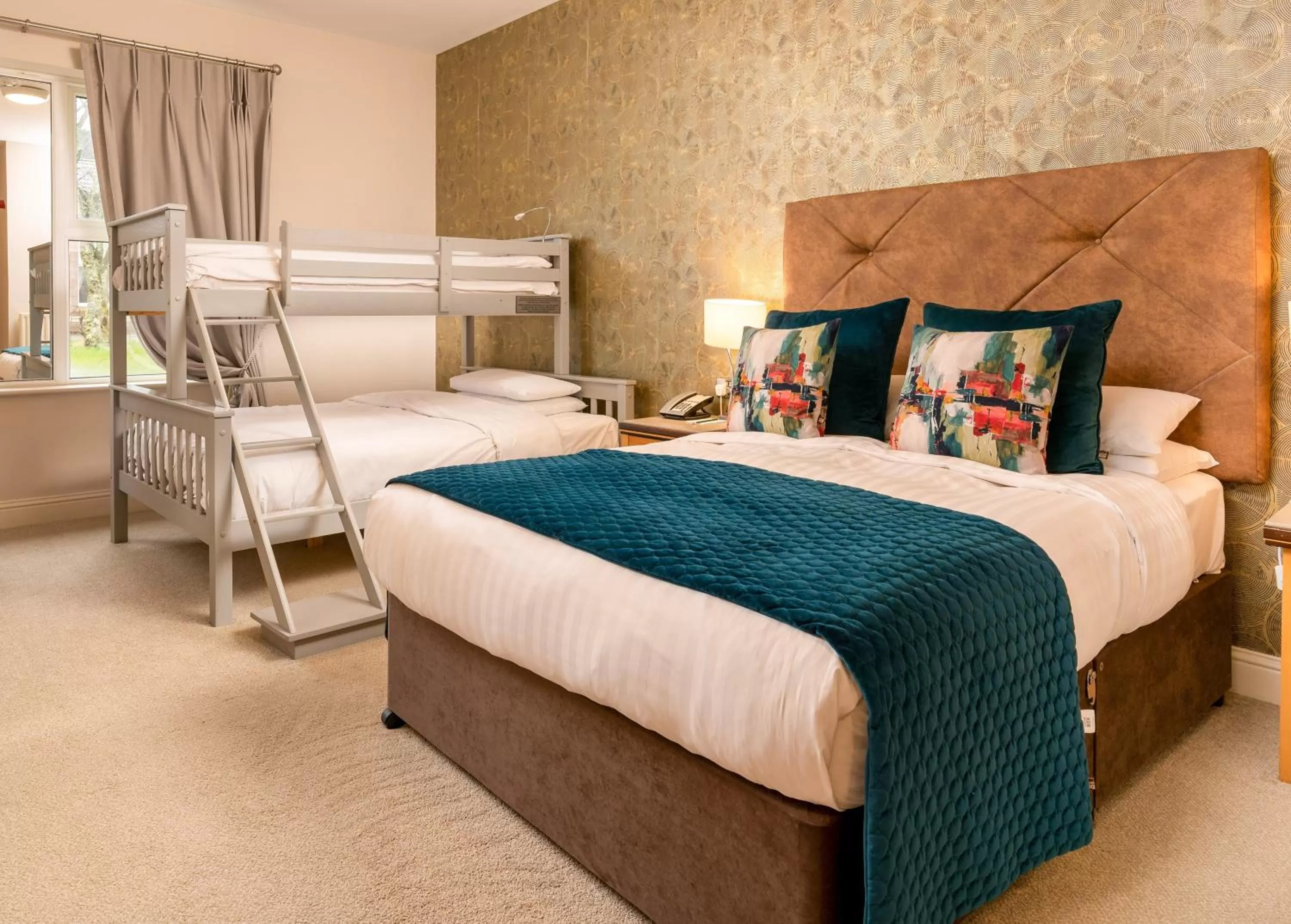 Bed in Breaffy House Hotel and Spa