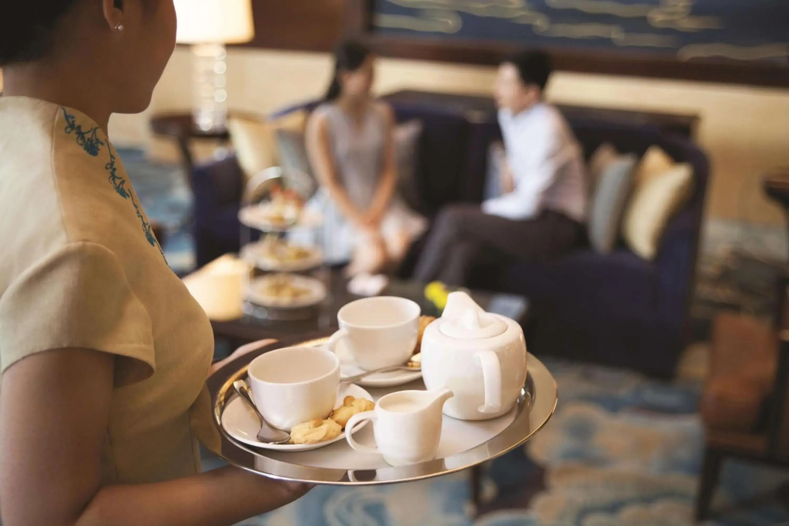 Lounge or bar in Shangri-La Hefei Lounge or bar in Shangri-La Hefei