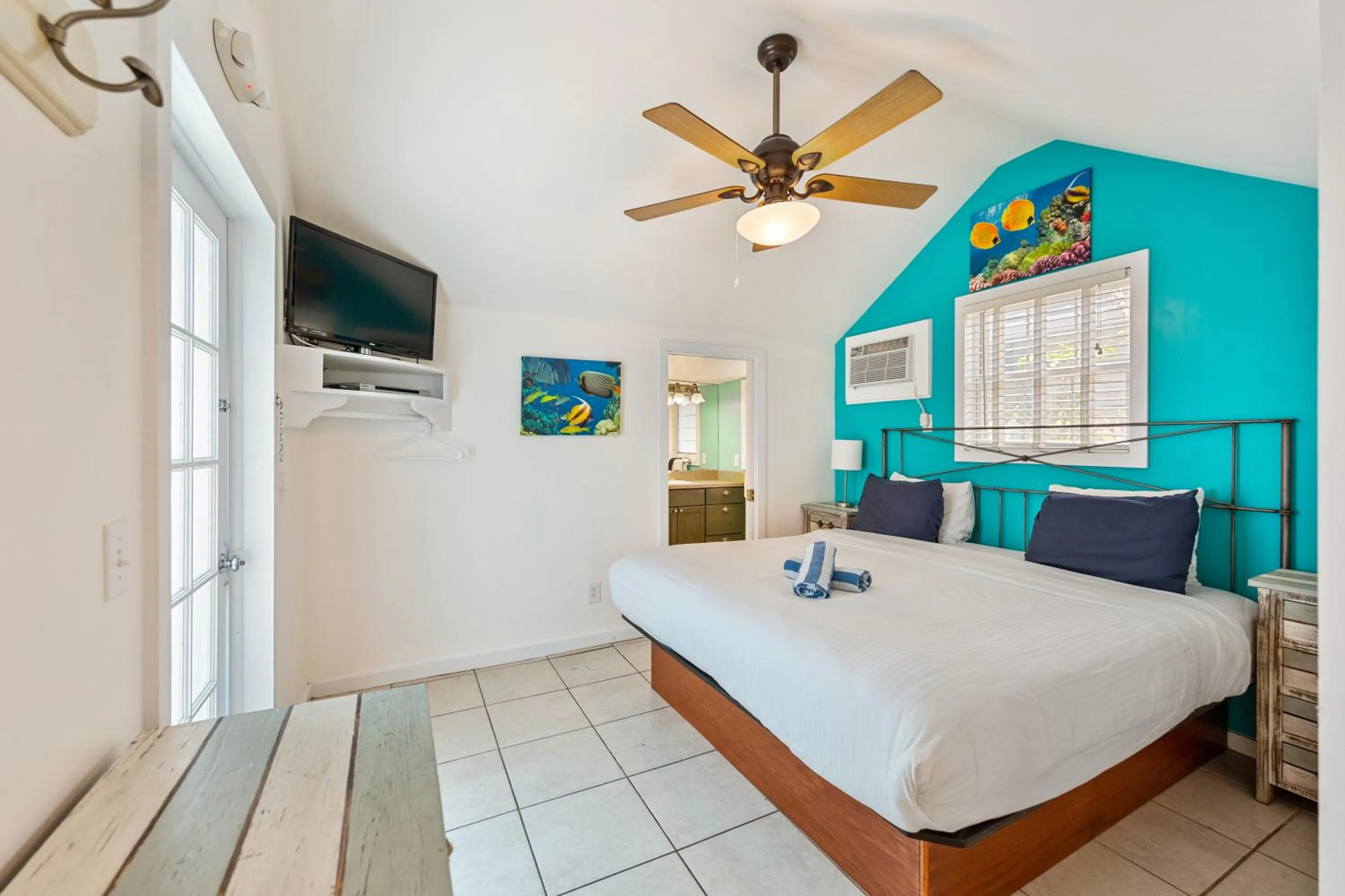 Bed in Wicker Guesthouse