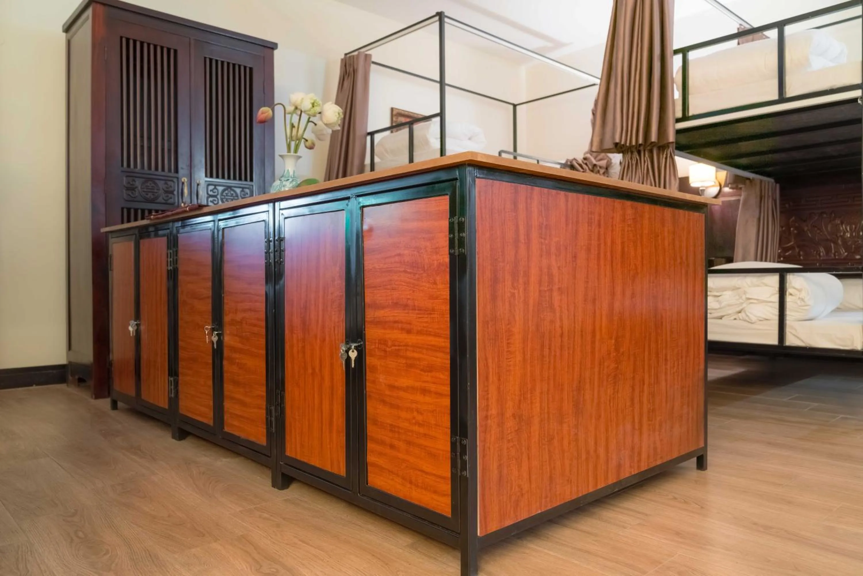 bunk bed in Khách xá Bái Đính