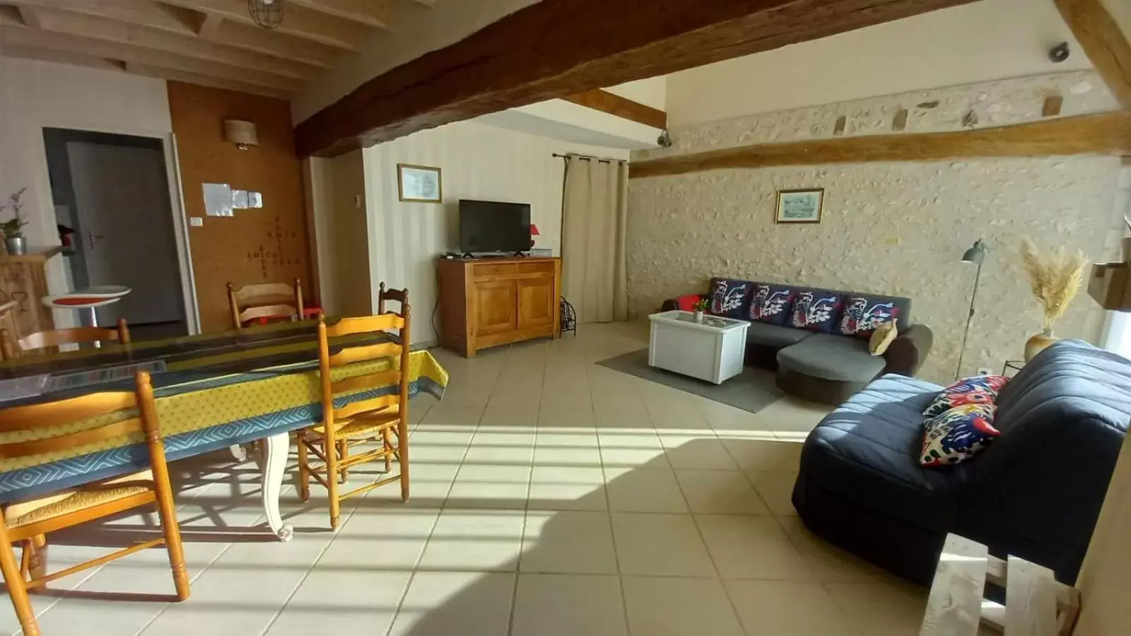 Living room, Seating Area in Chambre d'hôte La Voilerie du Cher