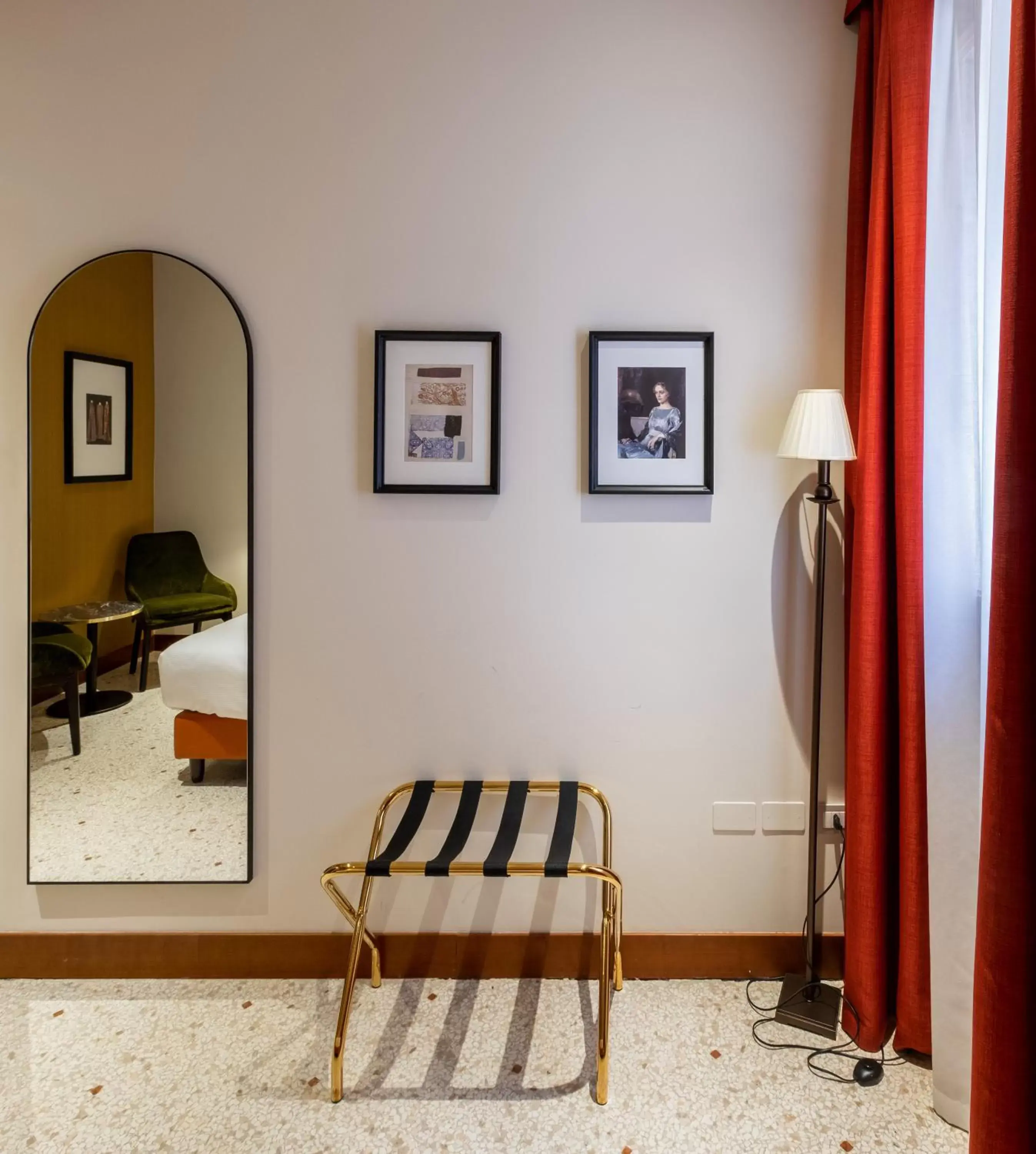 Decorative detail, Seating Area in Palazzina Fortuny