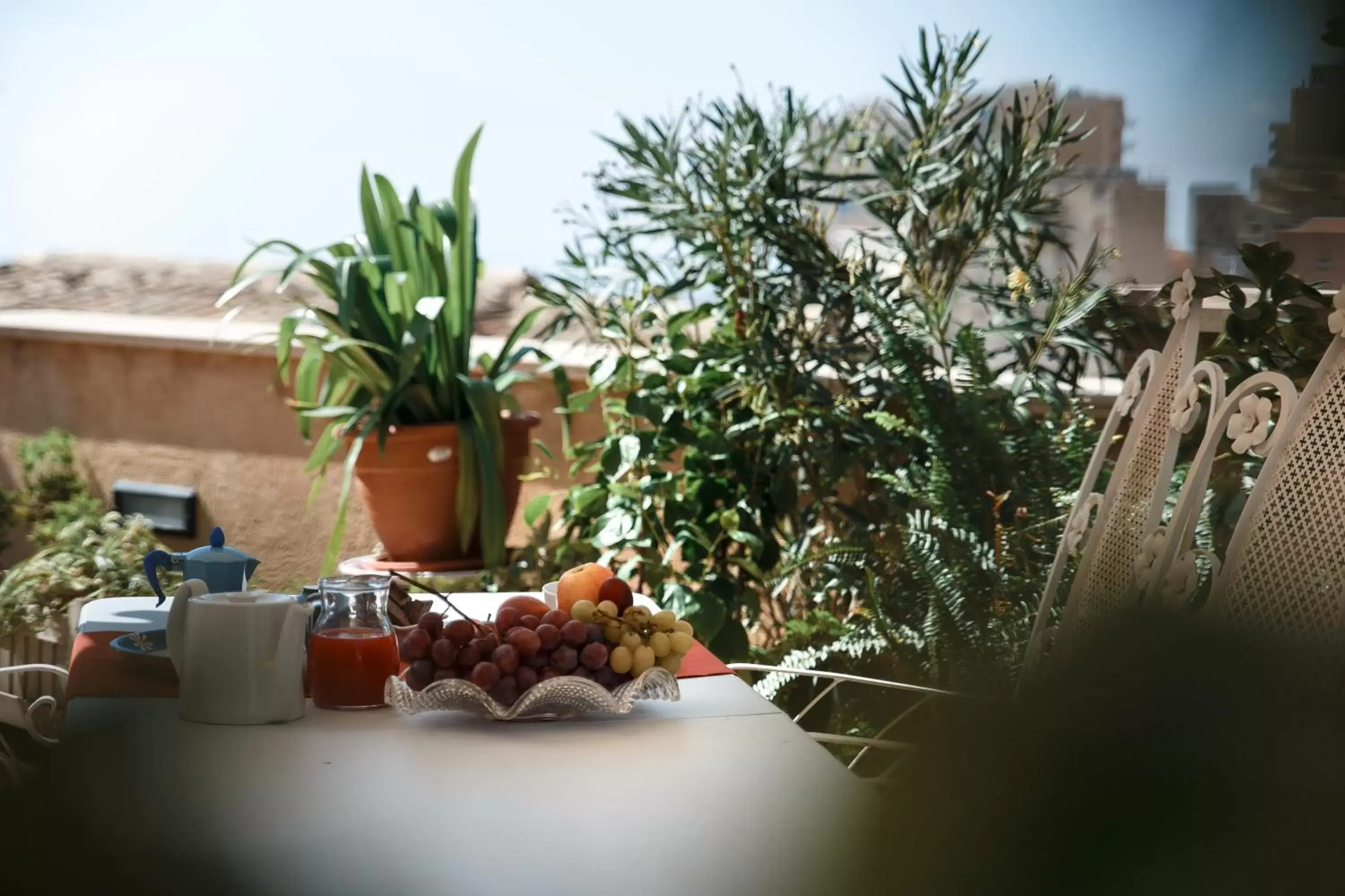 Balcony/Terrace in B&B Batarà - "La Terrazza del Centro"