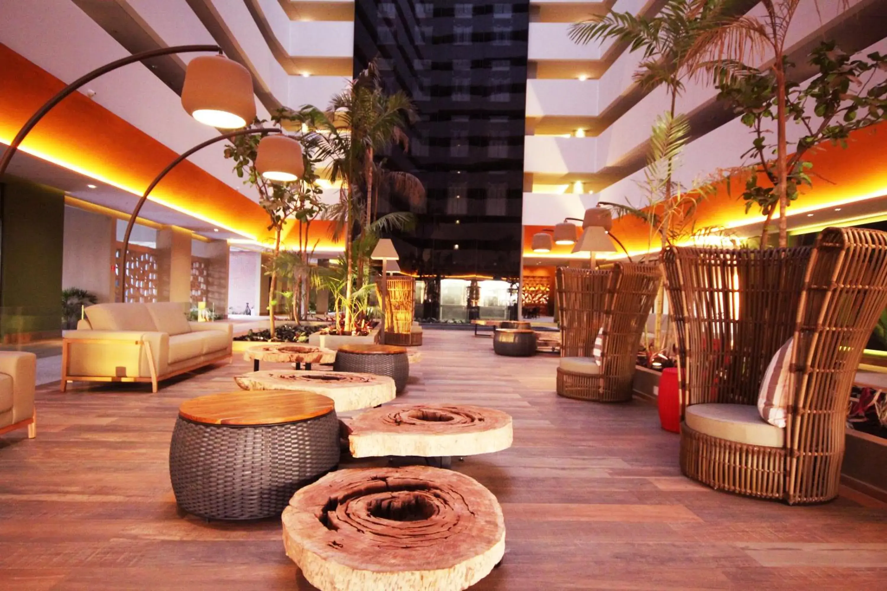 Lobby or reception in Hot Beach Resort