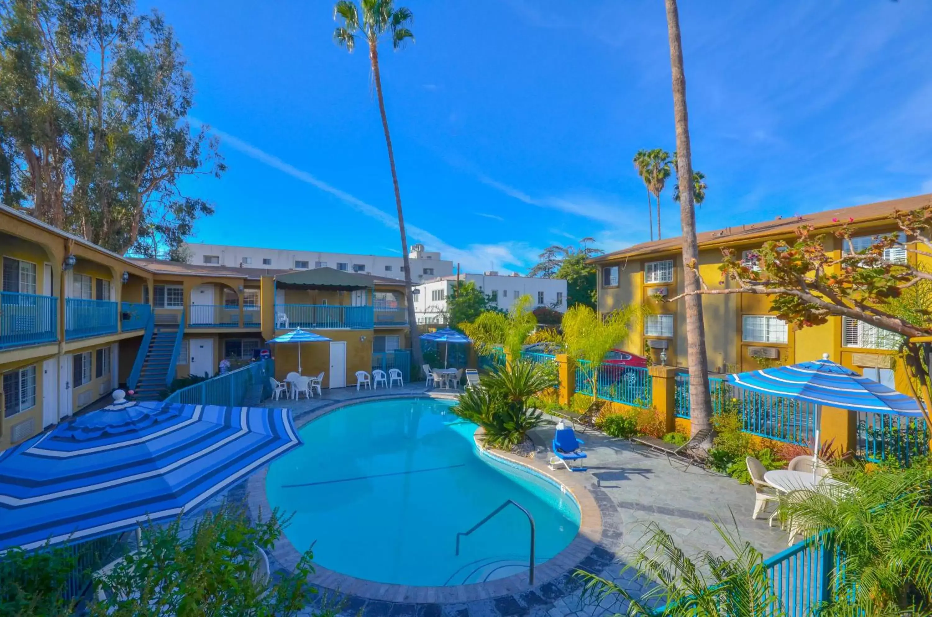 Swimming pool, Pool View in Hollywood City Inn