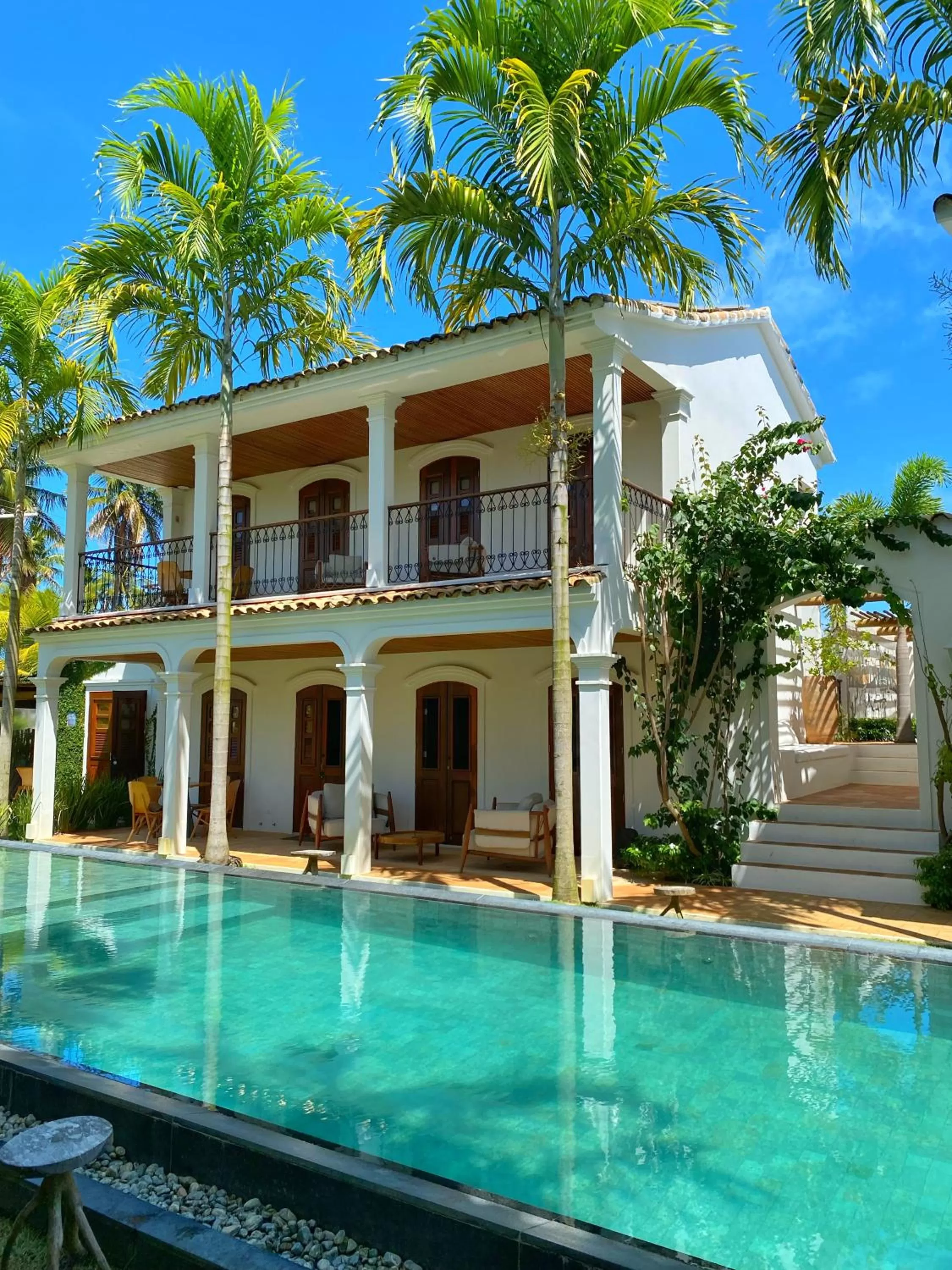 Swimming pool in Villa Canziani & Donato