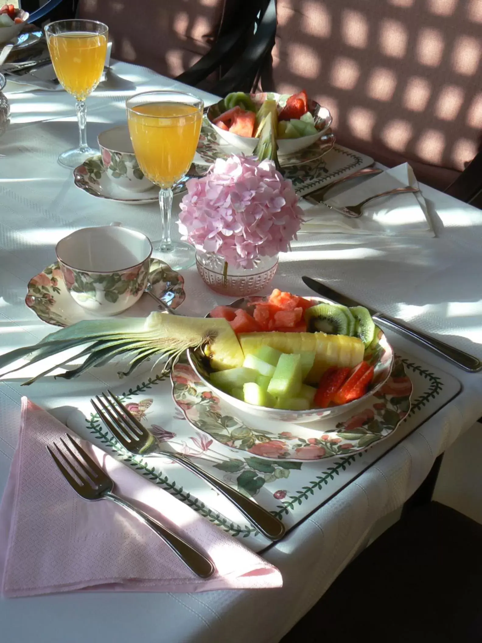 Breakfast in A Touch of English B&B