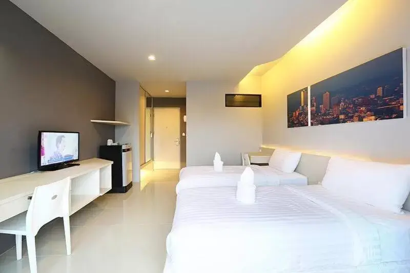 Bed in Hatyai Signature Hotel