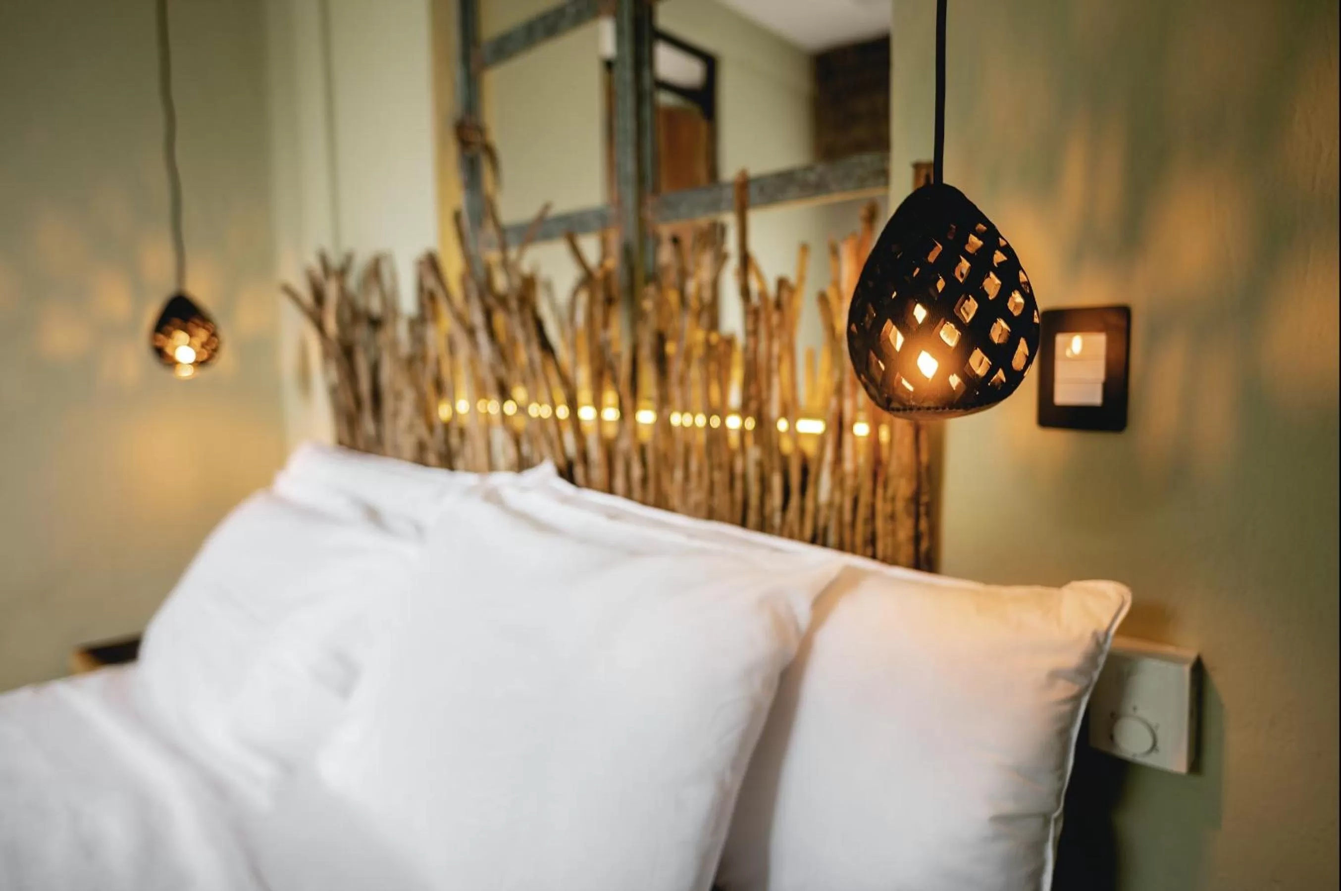 Bed in LA TULUMEÑA Boutique Hotel