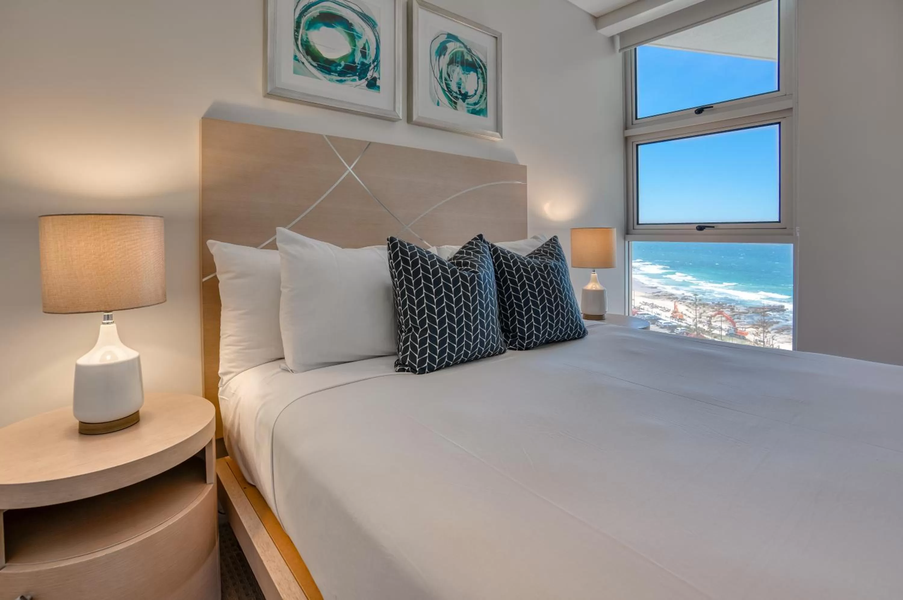 Bedroom, Bed in Oceans Mooloolaba