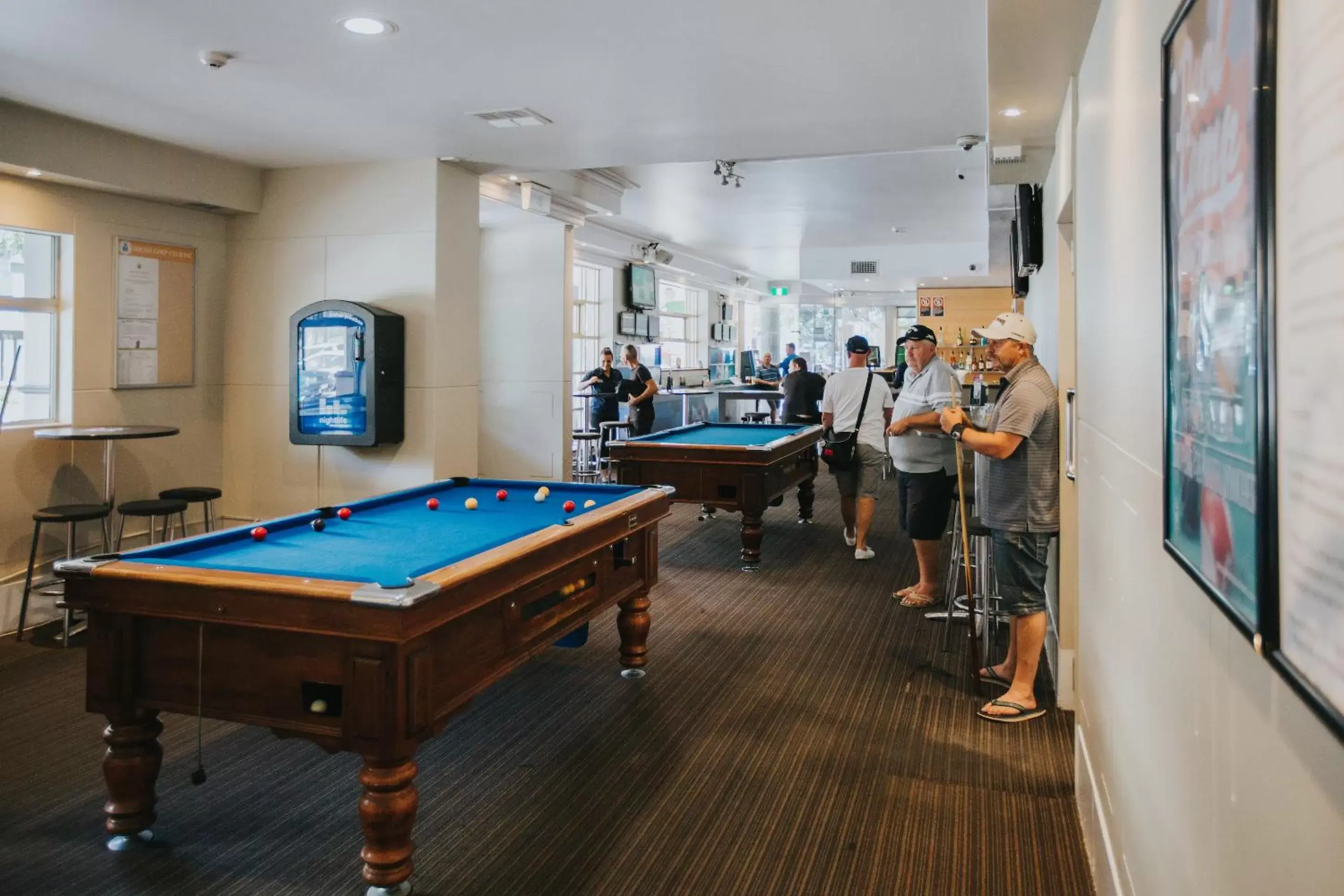 Lounge or bar, Billiards in Port Macquarie Hotel