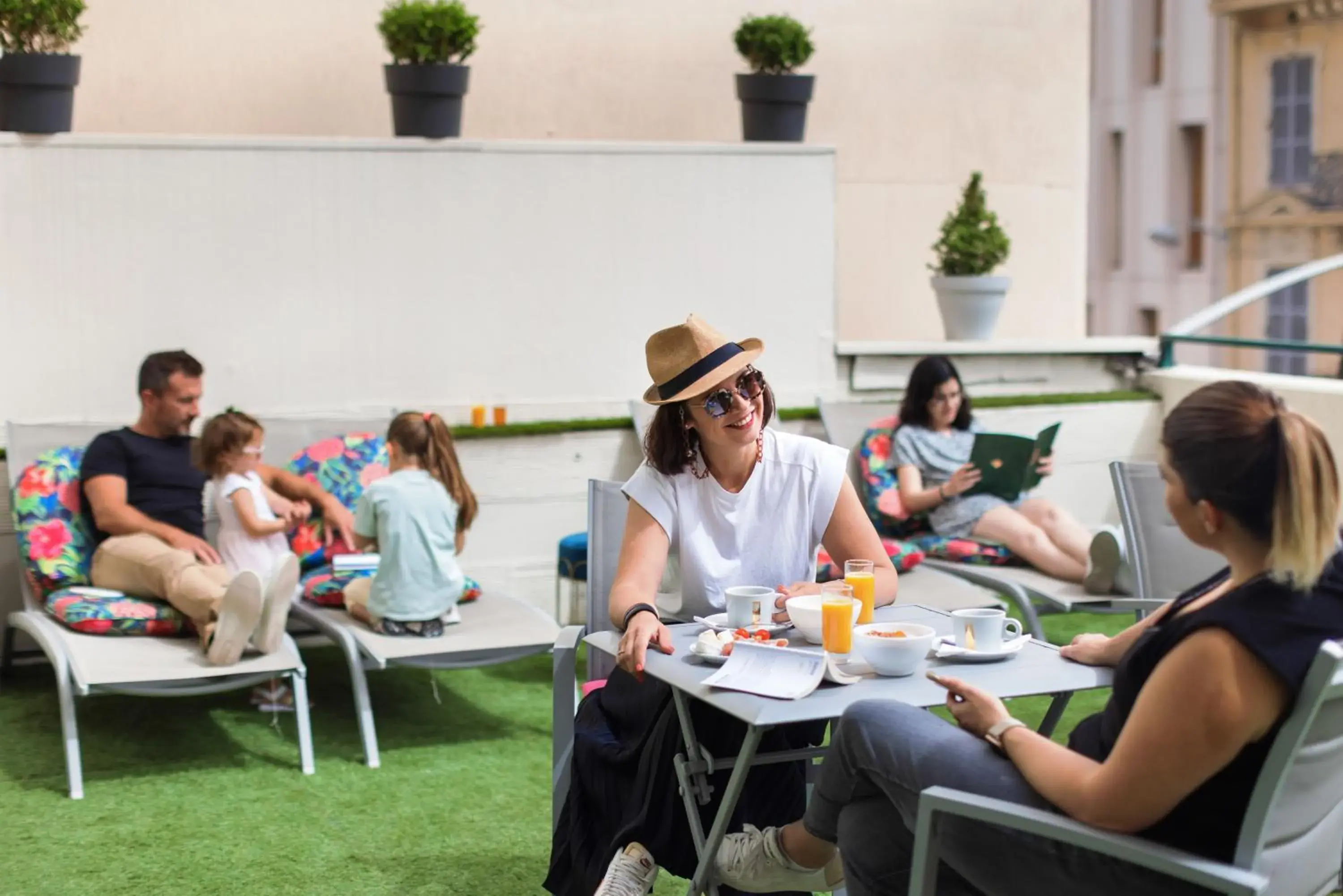 Patio in Locarno