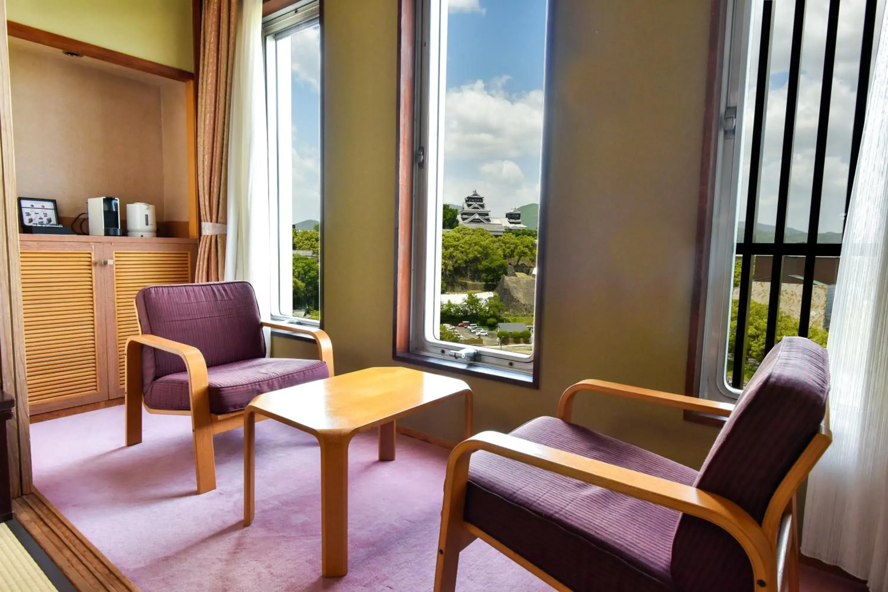 Seating Area in Kumamoto Hotel Castle