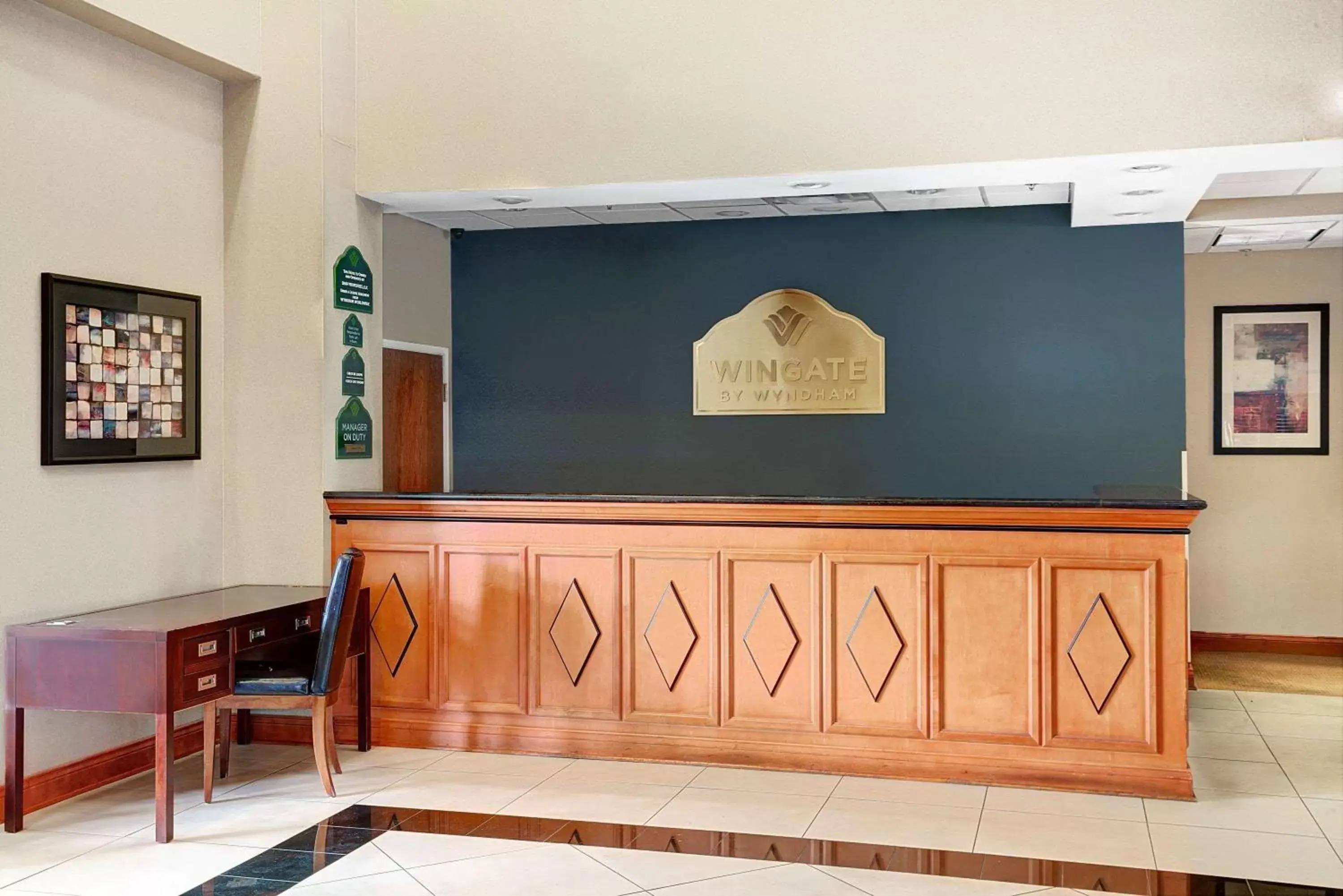 Lobby or reception in Wingate by Wyndham Atlanta Fairburn Lobby or reception in Wingate by Wyndham Atlanta Fairburn