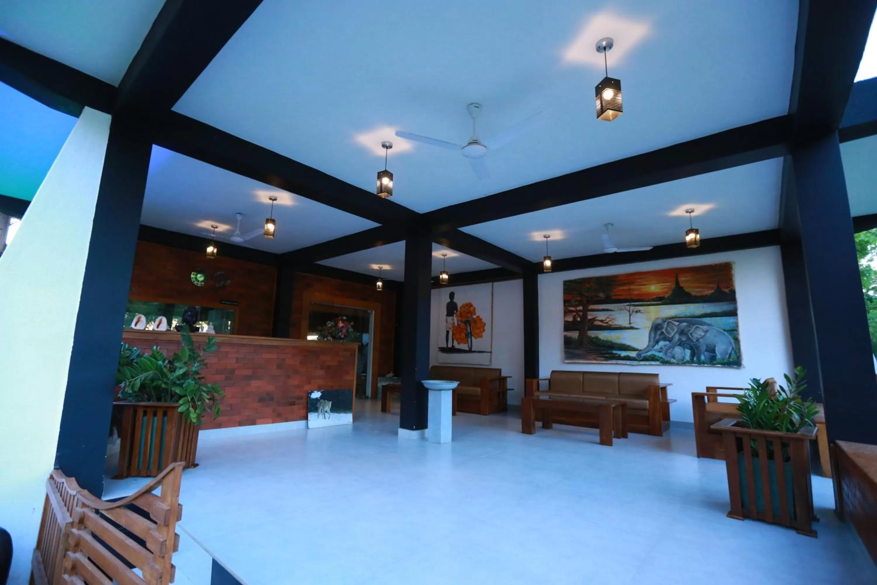 Property building in Eco Hotel Black & White - Anuradhapura