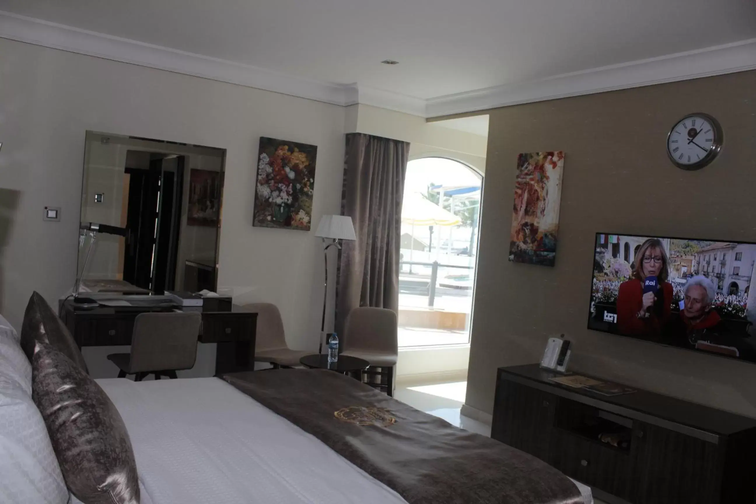 Photo of the whole room, TV/Entertainment Center in Al Sultan Beach Resort