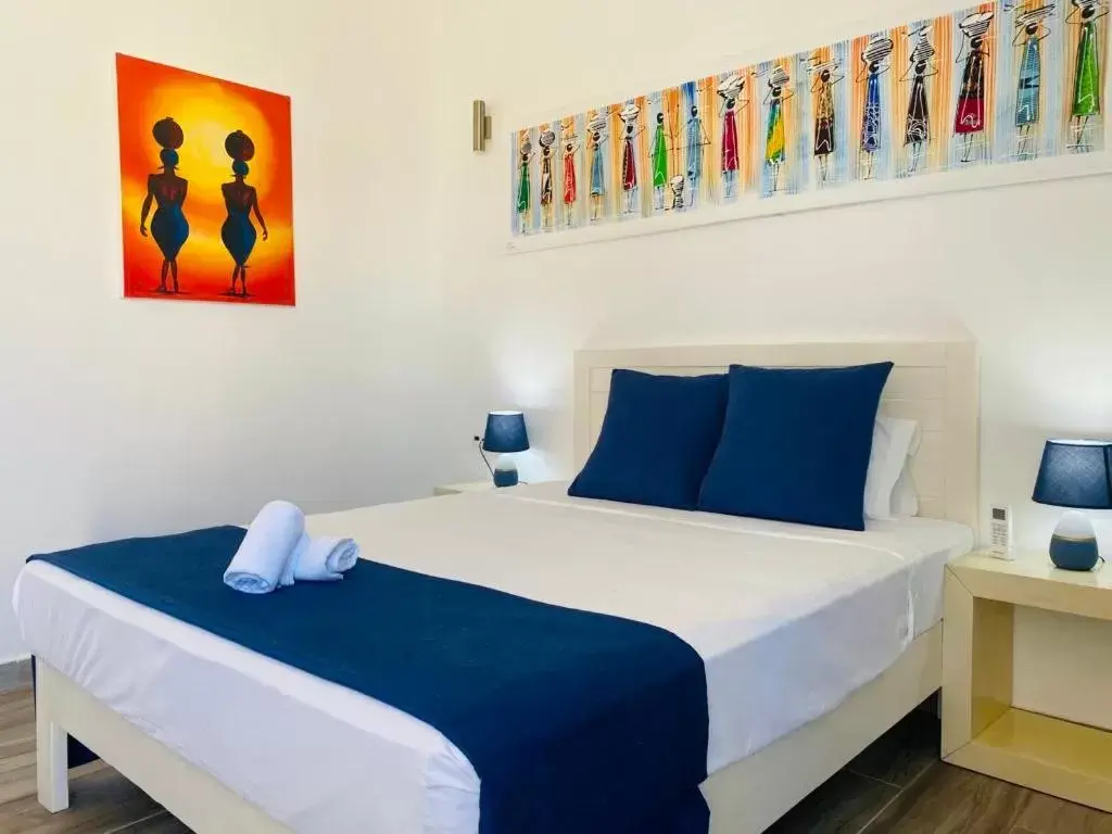 Bedroom, Bed in Hotel LIVVO Budha Beach