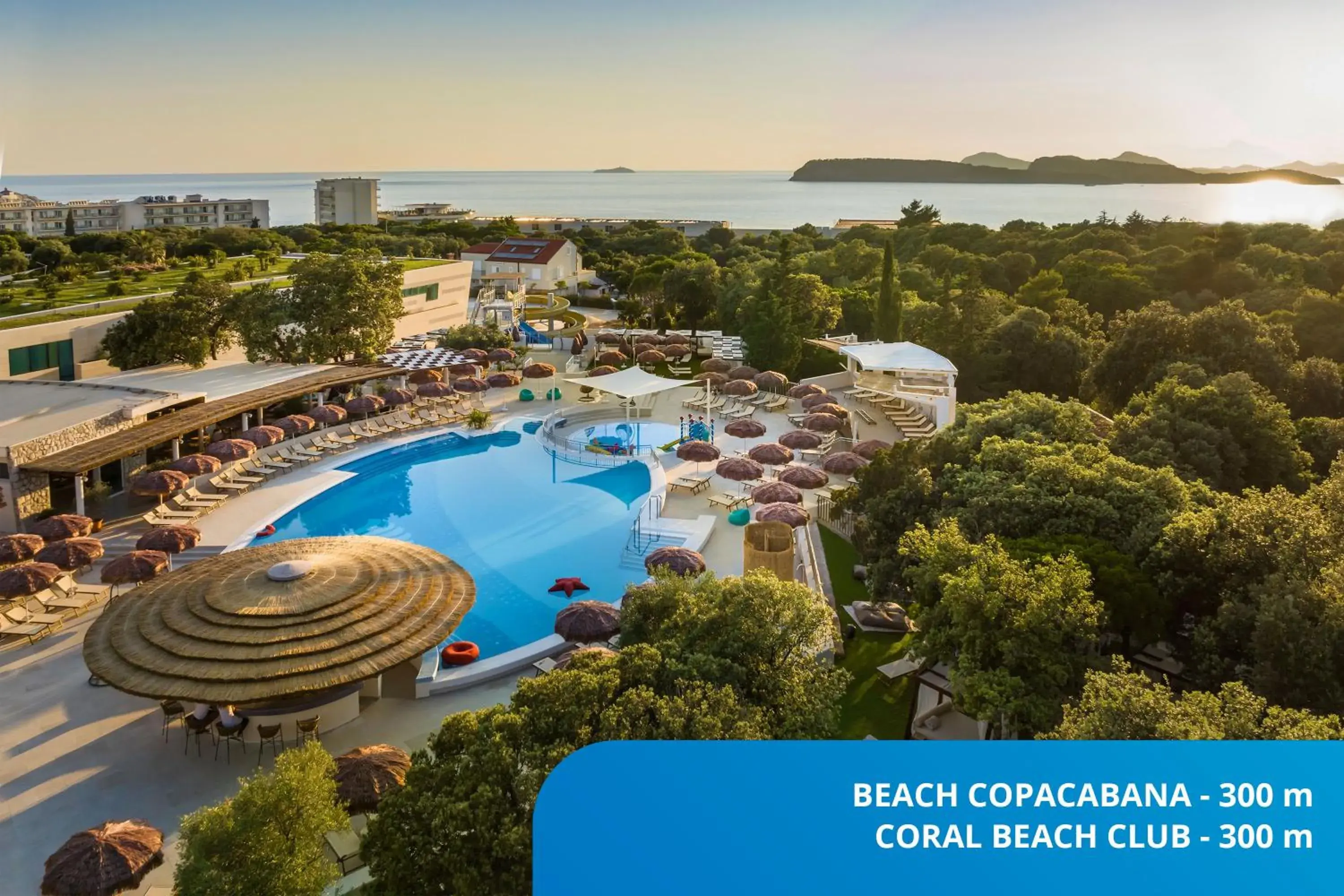 Beach, Pool View in Tirena Sunny Hotel by Valamar