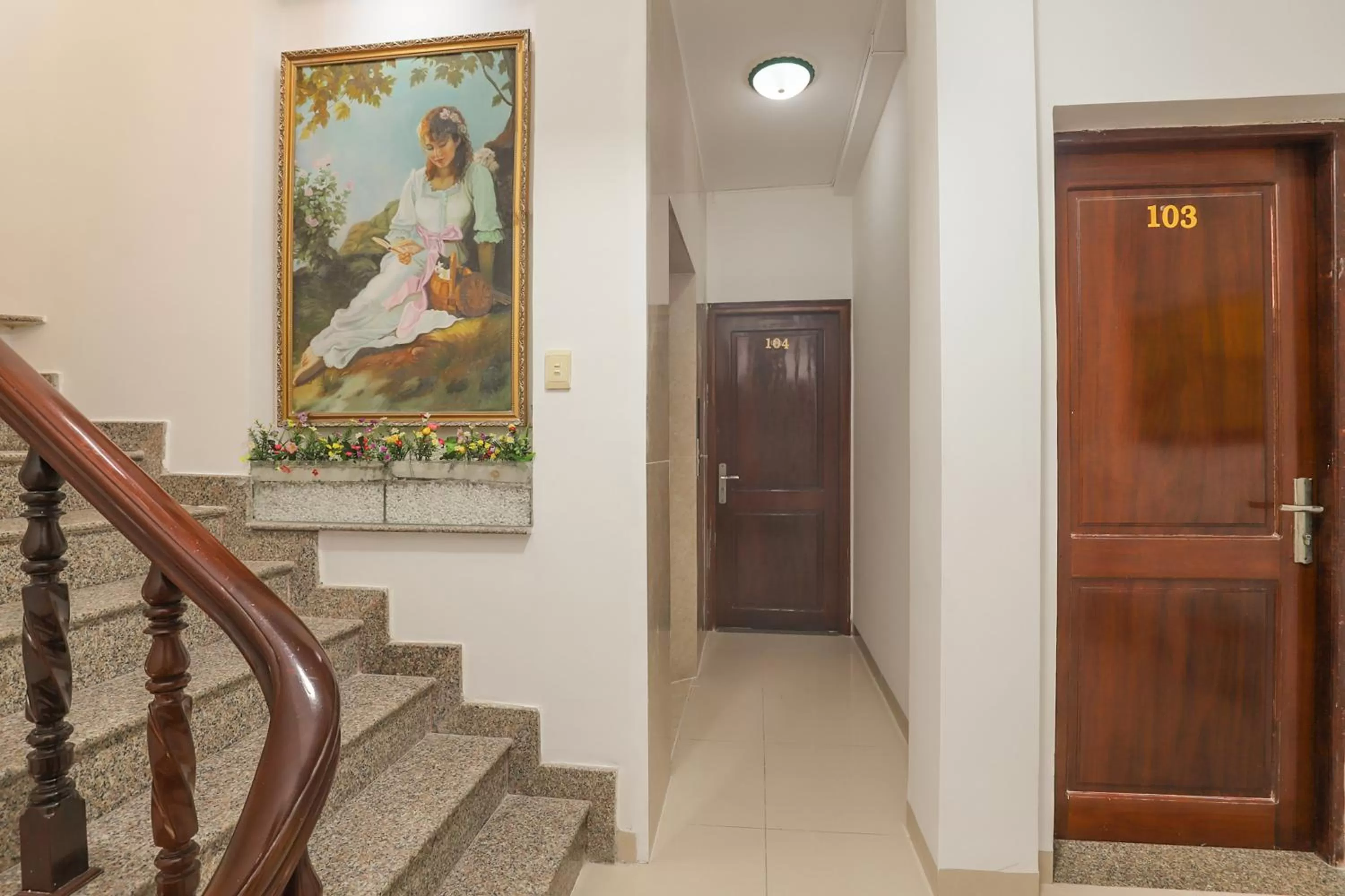 Floor plan in Lien Thuy Hotel