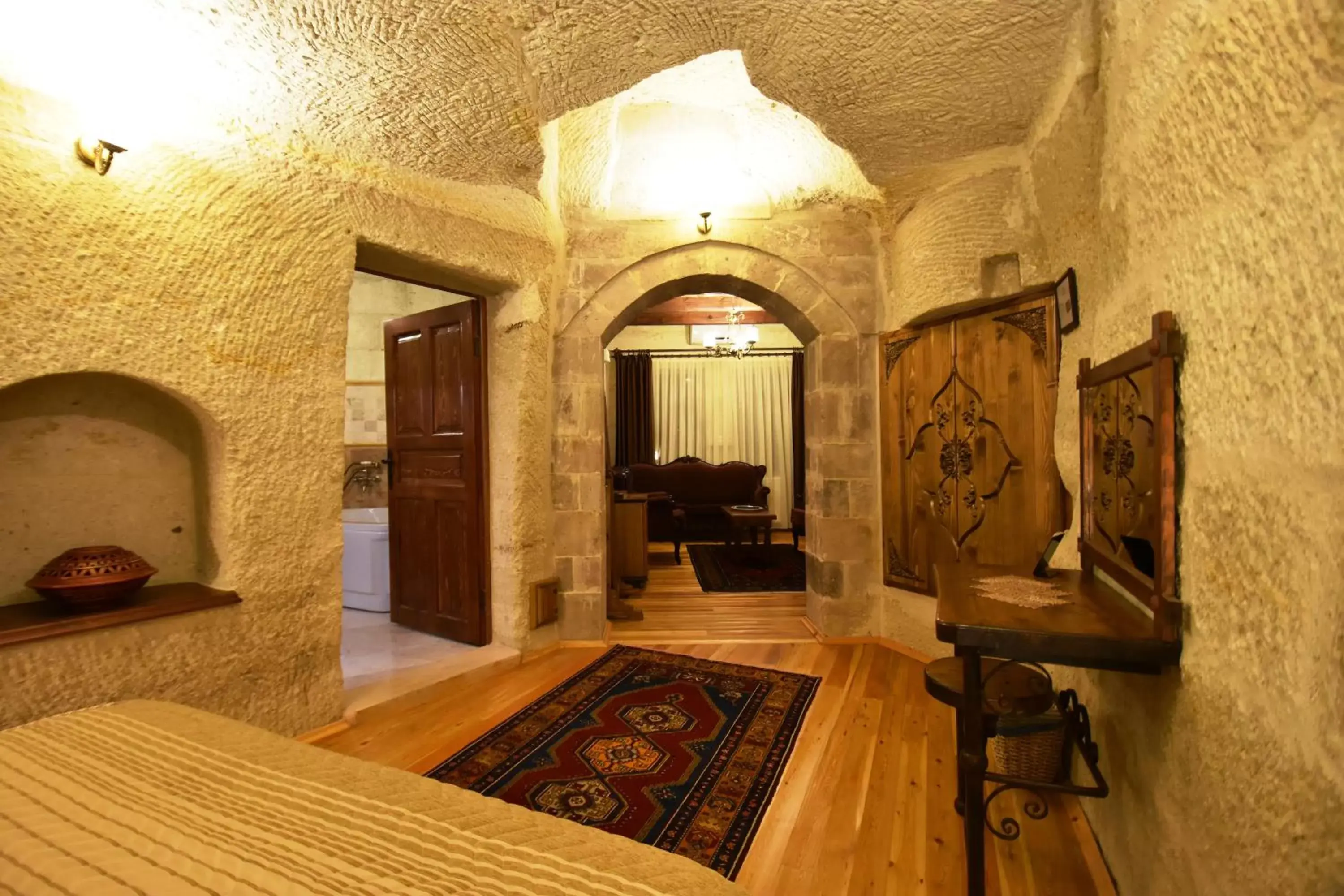 Decorative detail, Seating Area in Harman Cave Hotel