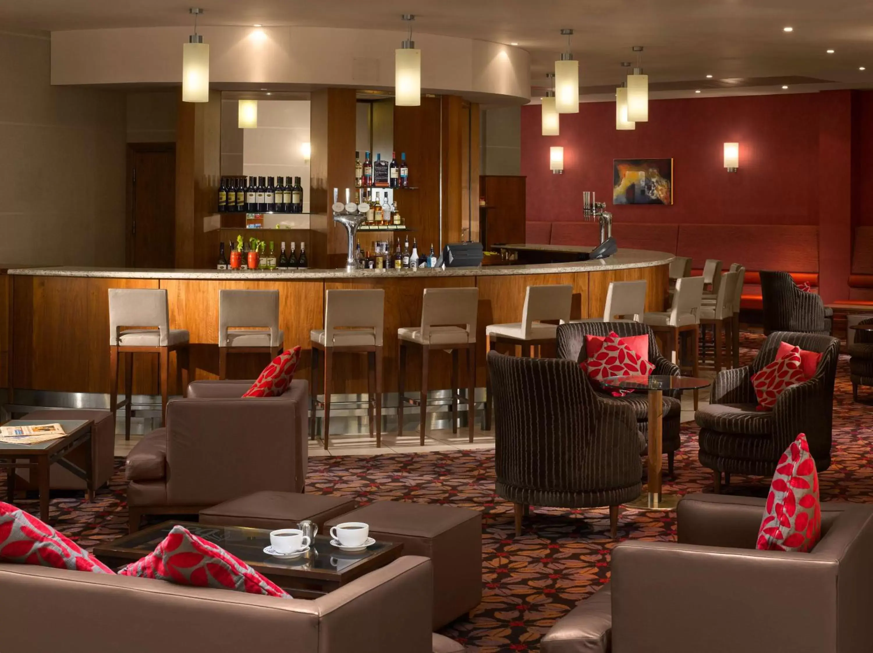 Lounge or bar, Restaurant/Places to Eat in Radisson Blu Hotel, Durham