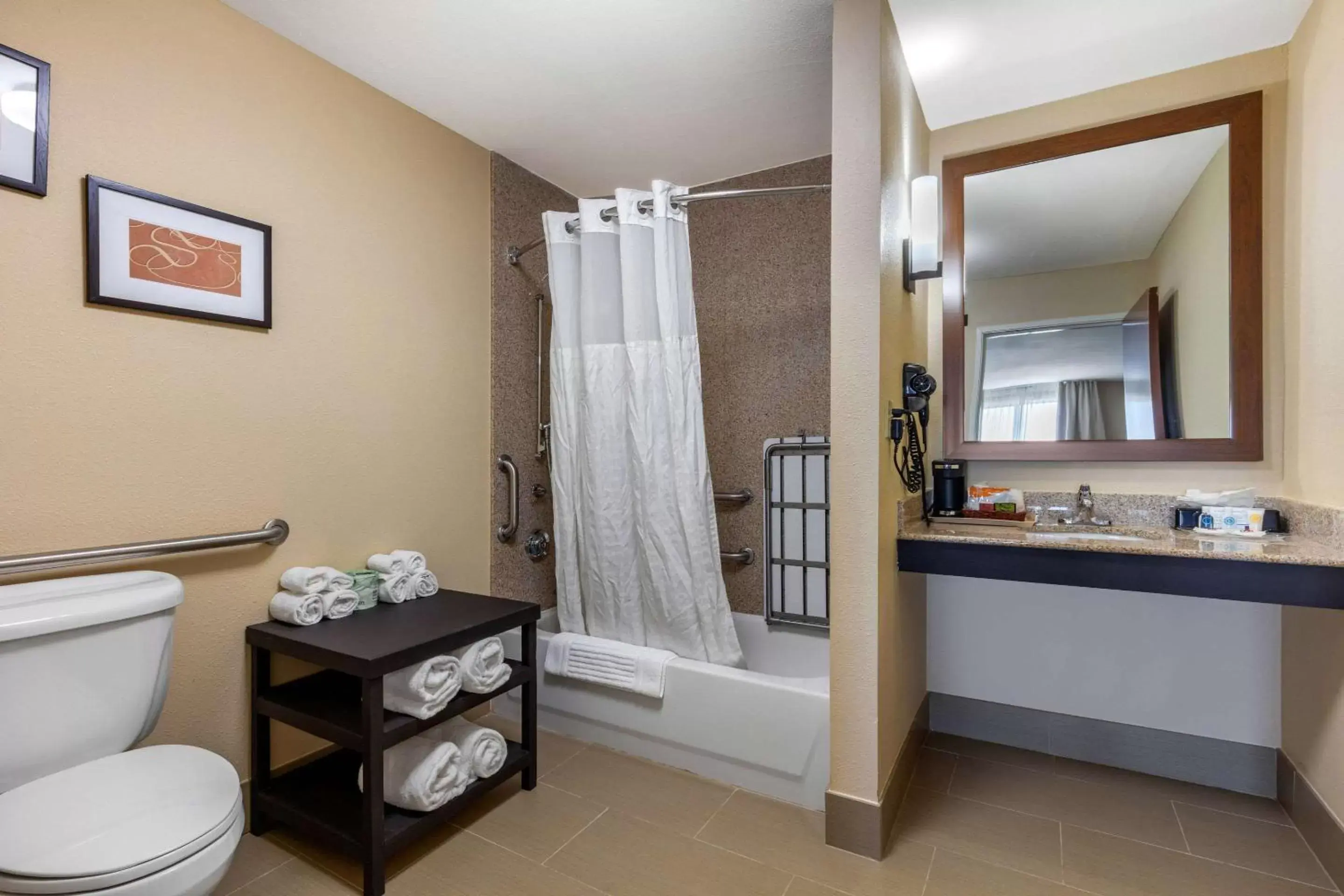 Photo of the whole room, Bathroom in Comfort Suites Pelham Hoover I-65
