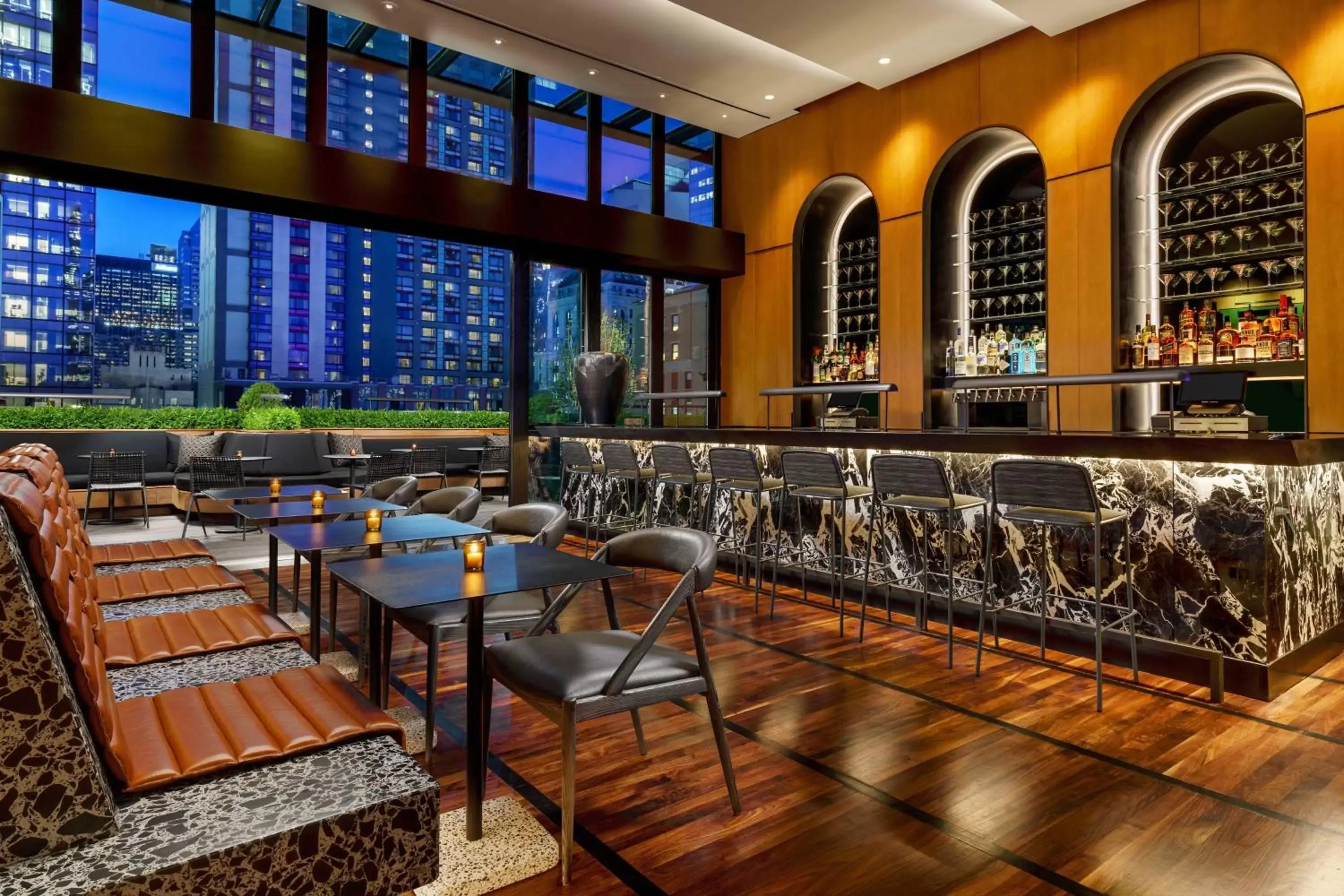 Lounge or bar, Restaurant/Places to Eat in AC Hotel by Marriott New York Times Square