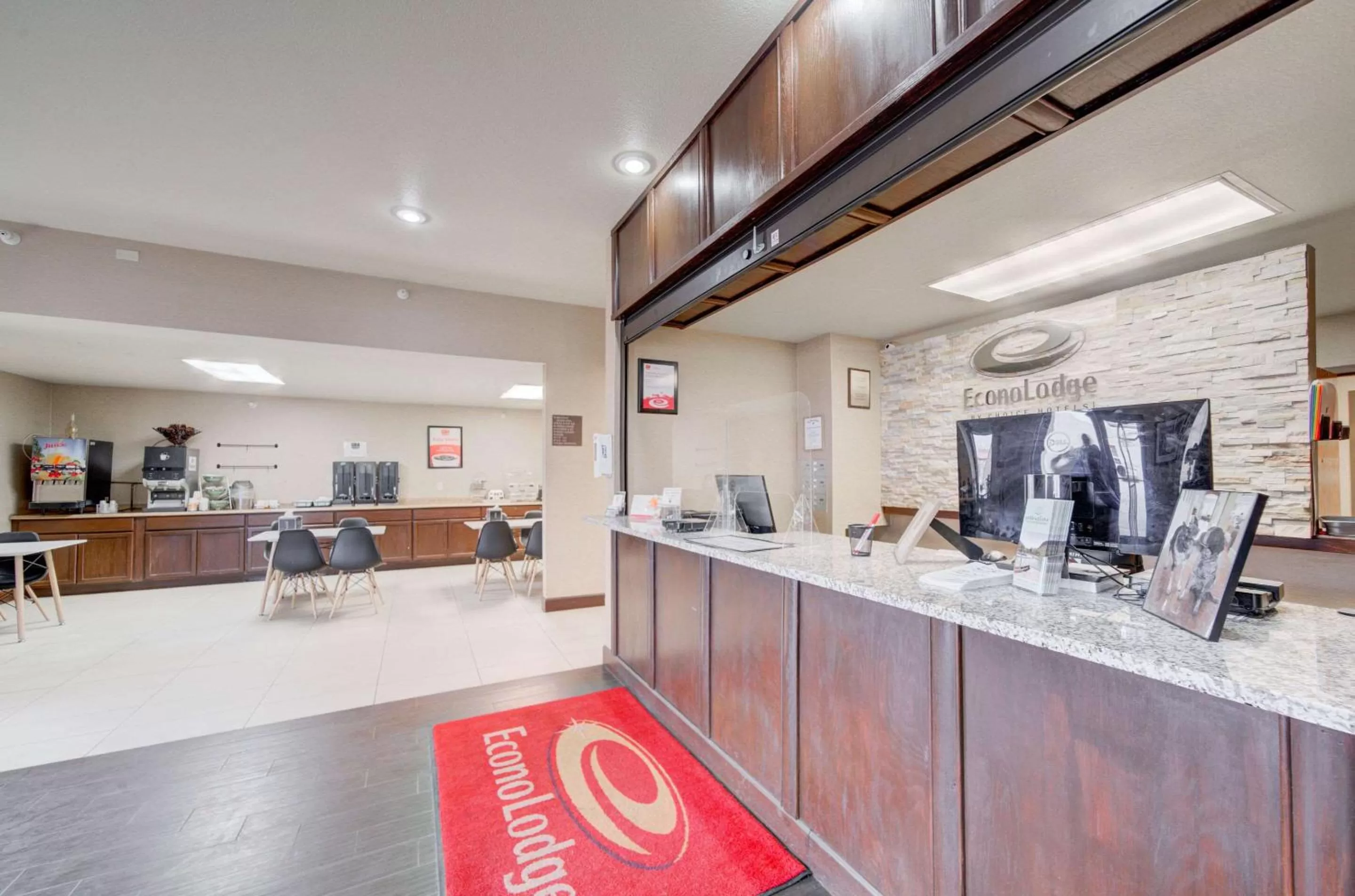 Lobby or reception in Econo Lodge Livingston Gateway to Yellowstone