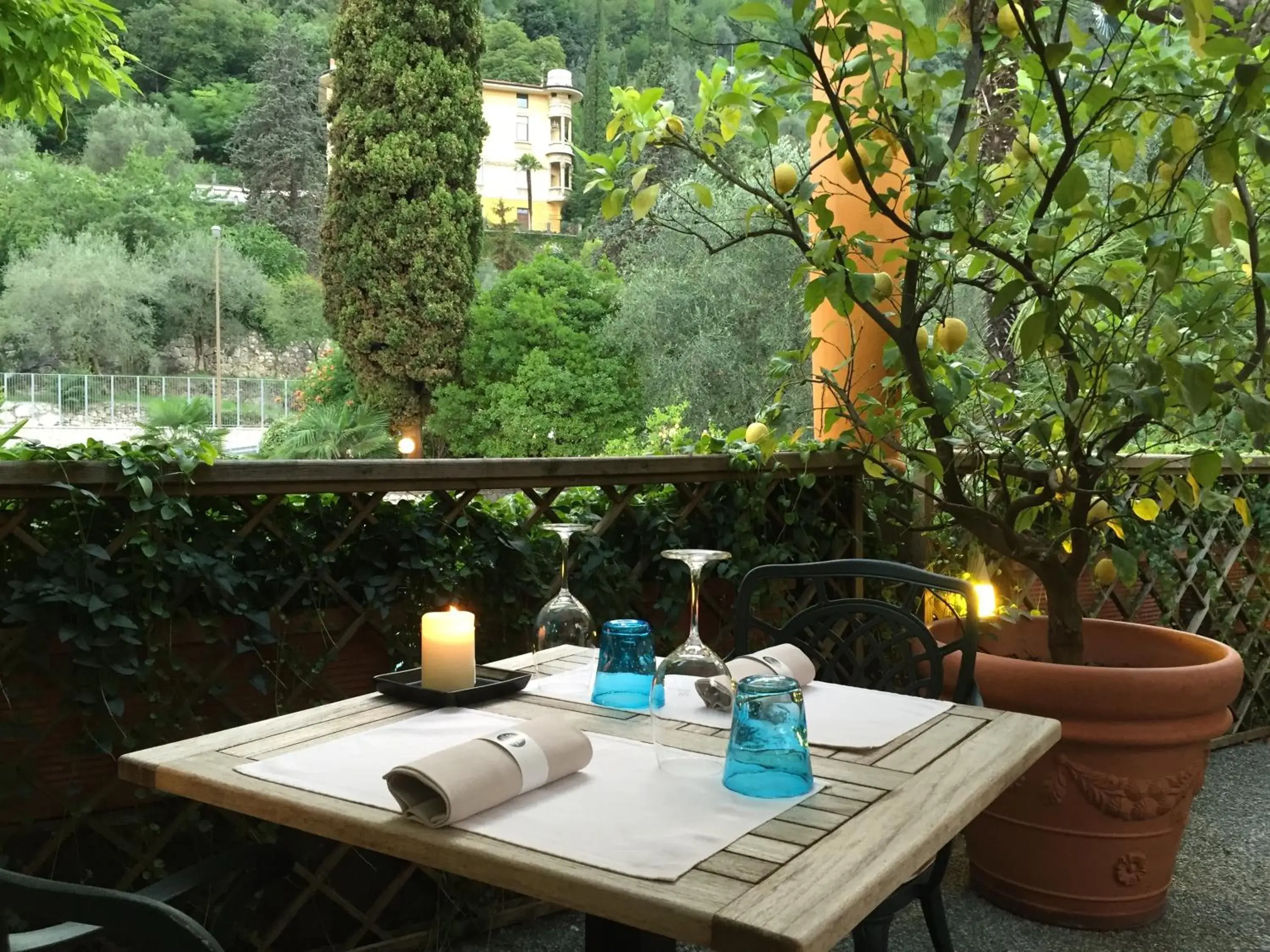 Restaurant/places to eat in Hotel Villa Miravalle